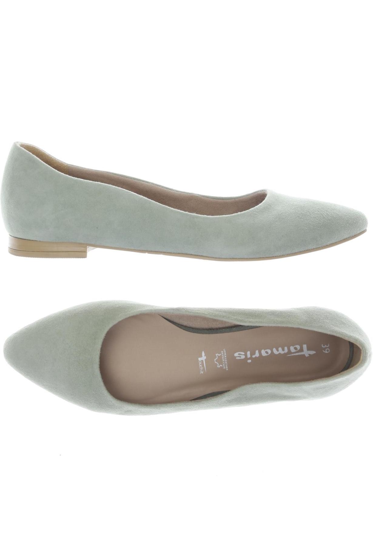 

Tamaris Damen Ballerinas, grün, Gr. 39