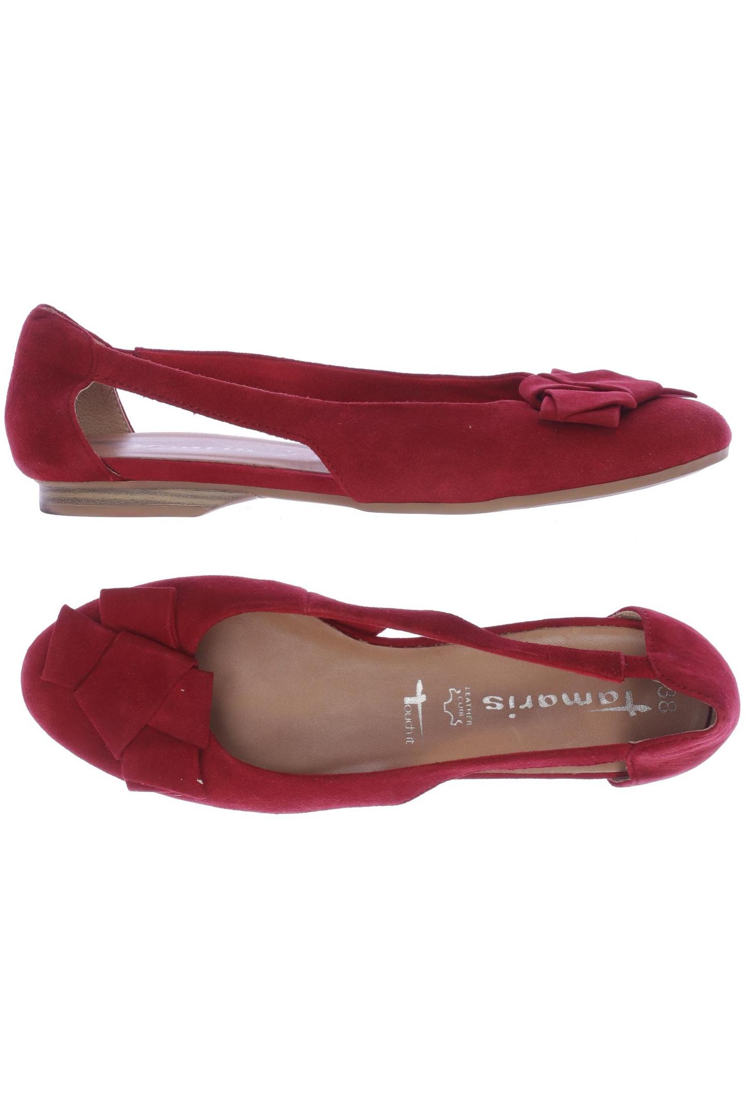 

Tamaris Damen Ballerinas, rot, Gr. 38