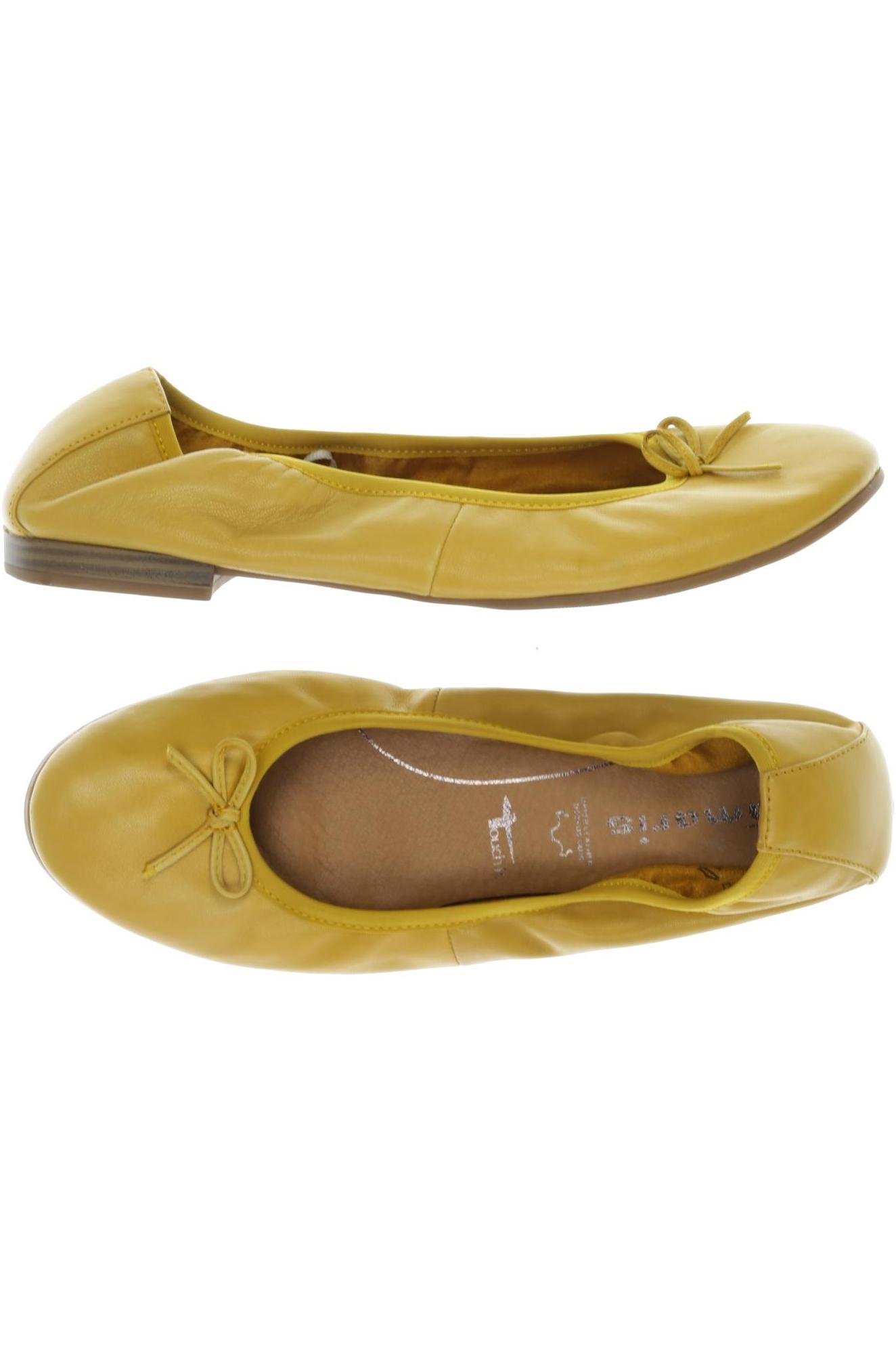 

Tamaris Damen Ballerinas, gelb, Gr. 39