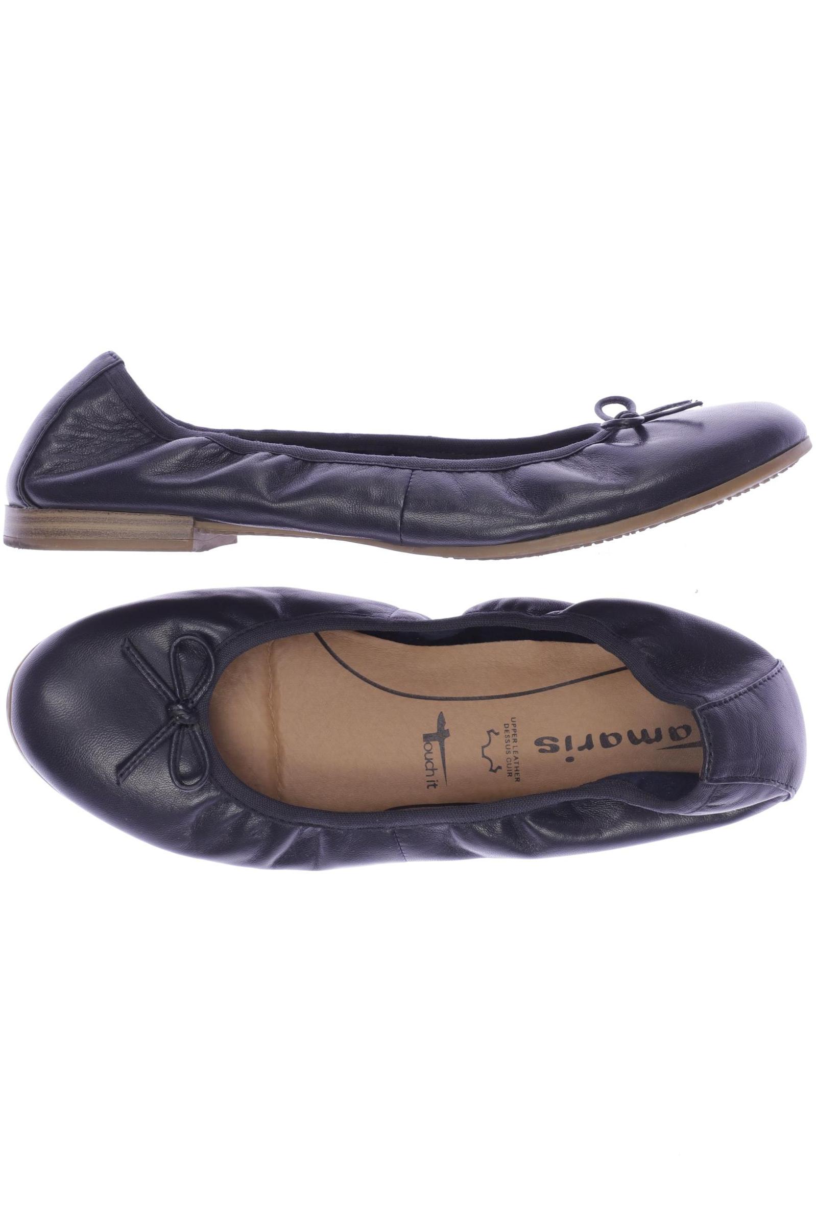 

Tamaris Damen Ballerinas, marineblau, Gr. 38