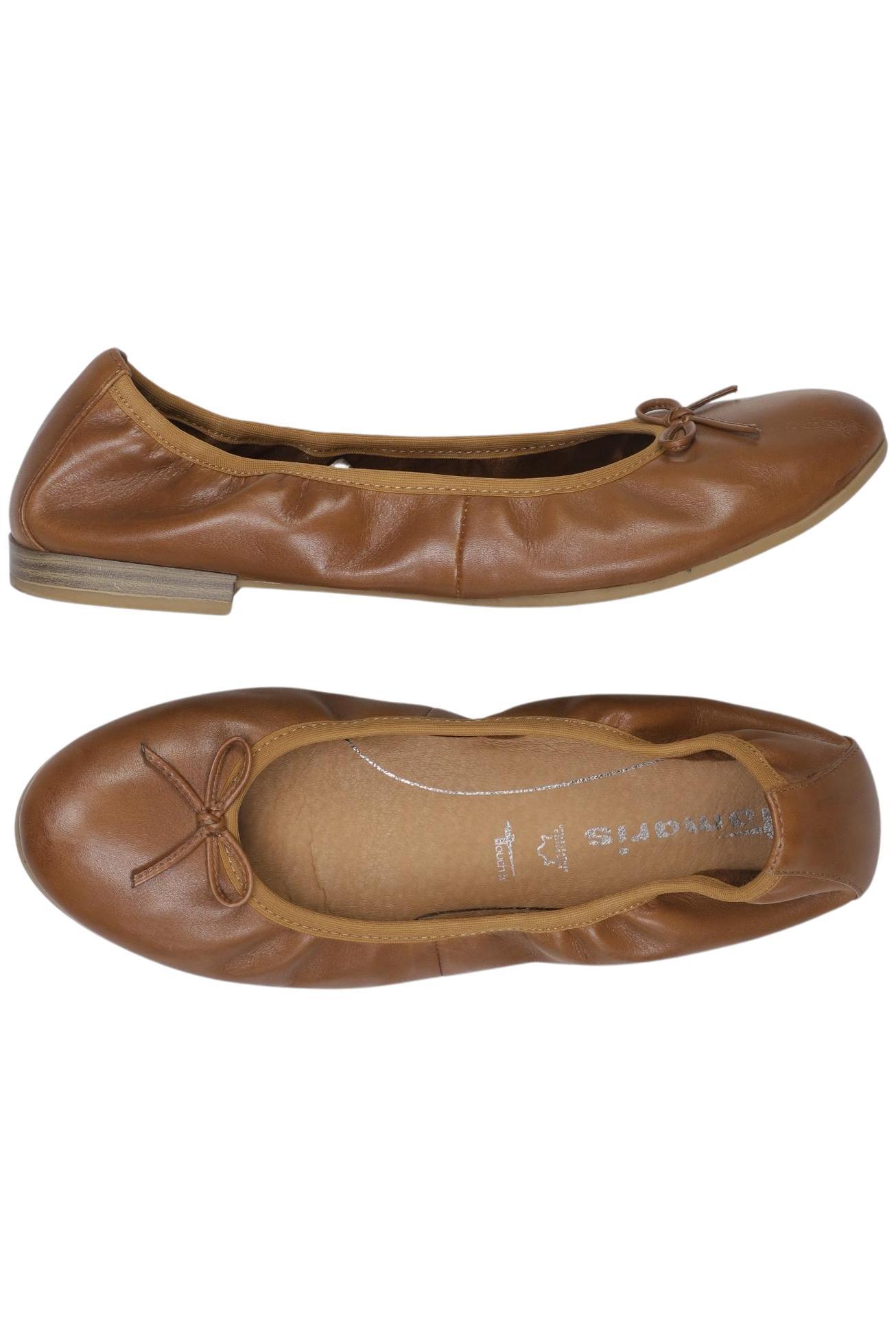 

Tamaris Damen Ballerinas, braun, Gr. 38