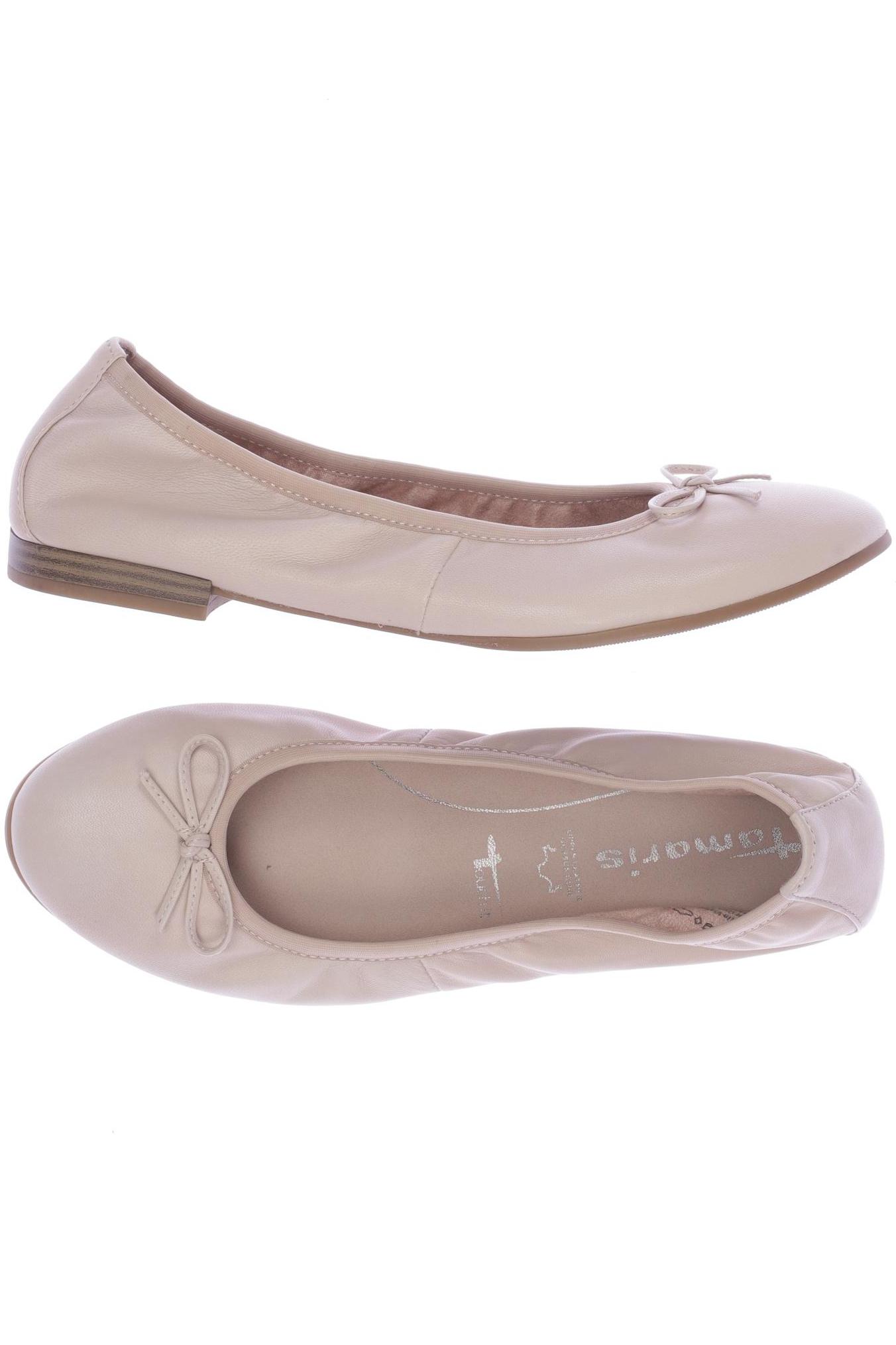 

Tamaris Damen Ballerinas, beige, Gr. 38