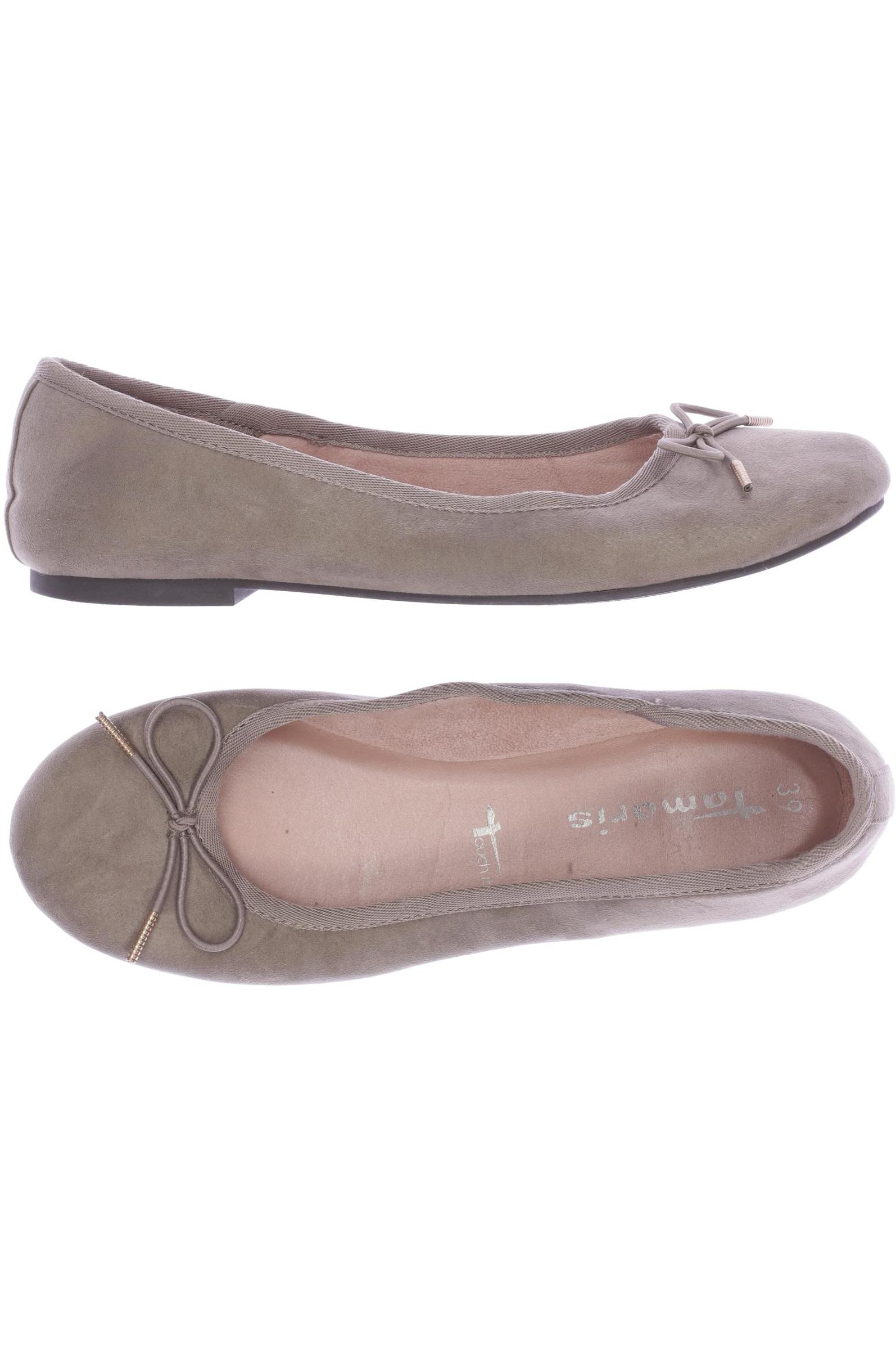 

Tamaris Damen Ballerinas, beige, Gr. 39