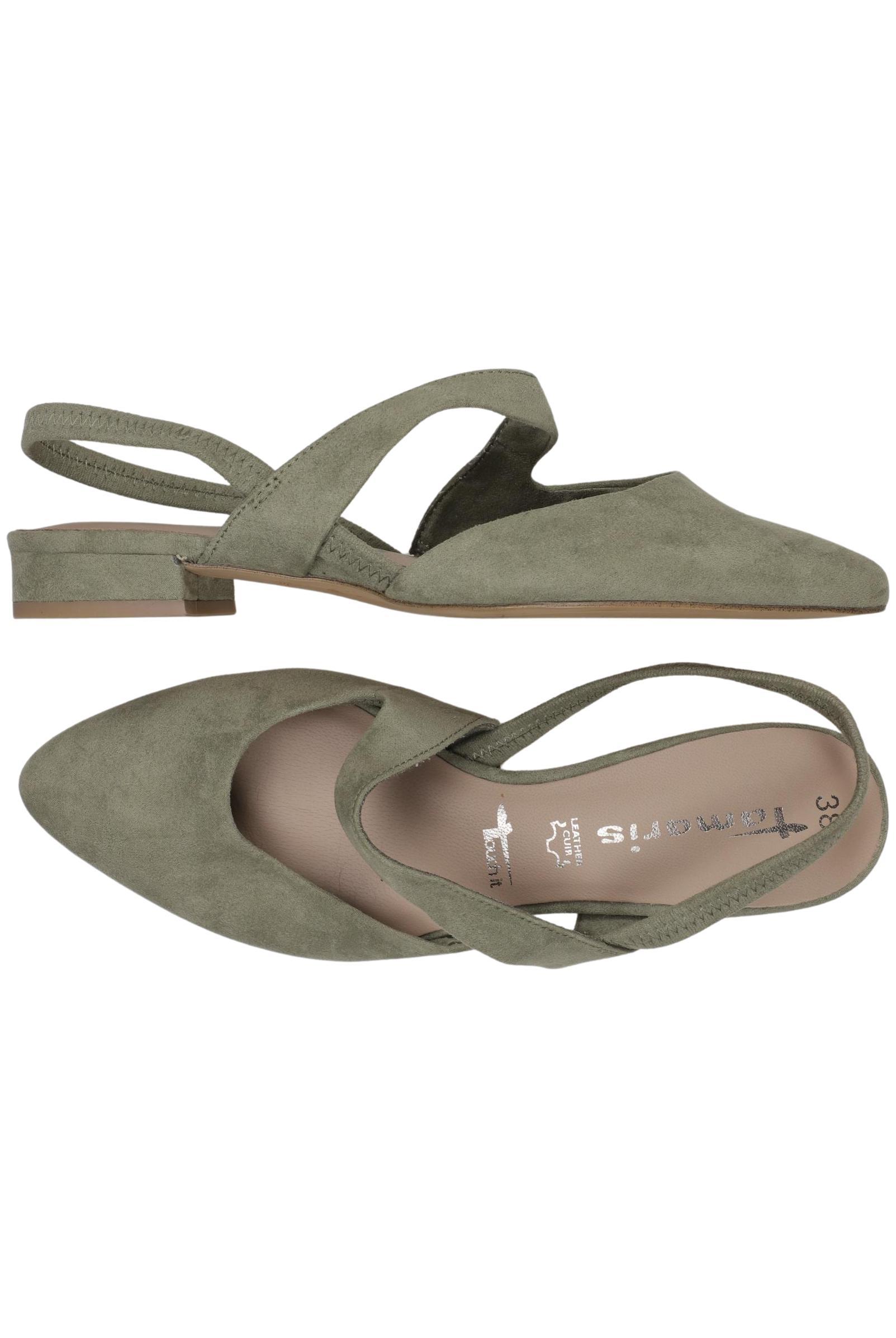 

Tamaris Damen Ballerinas, grün, Gr. 38