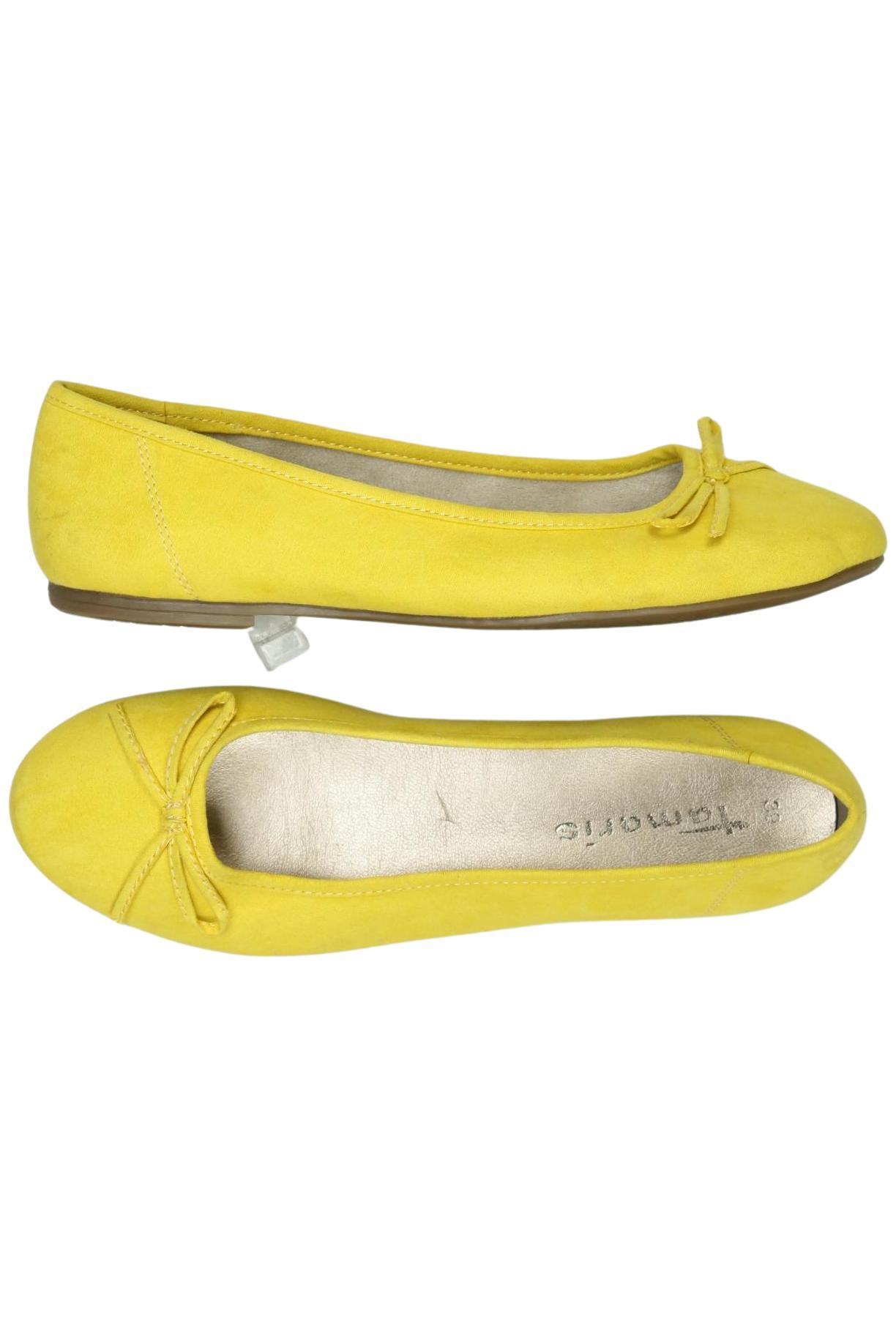 

Tamaris Damen Ballerinas, gelb, Gr. 39