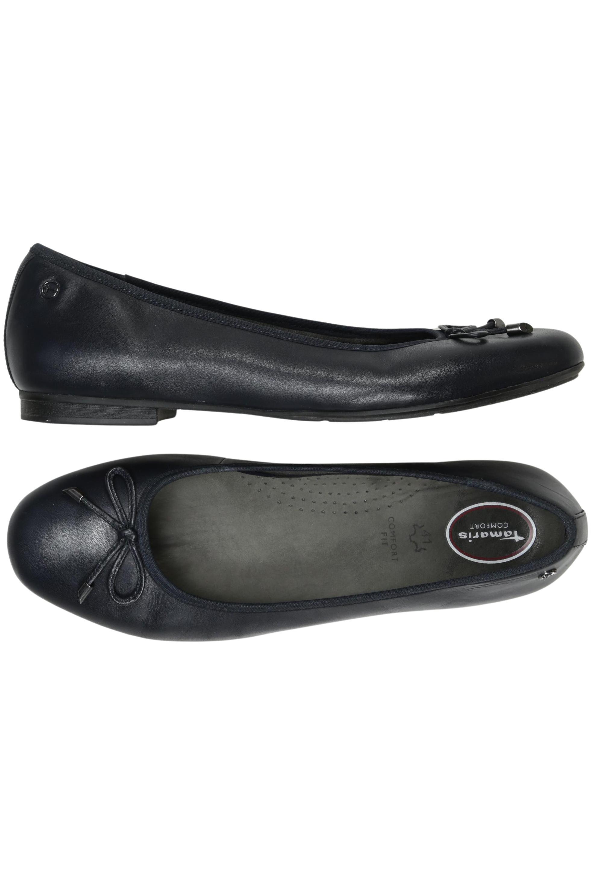 

Tamaris Damen Ballerinas, marineblau, Gr. 41