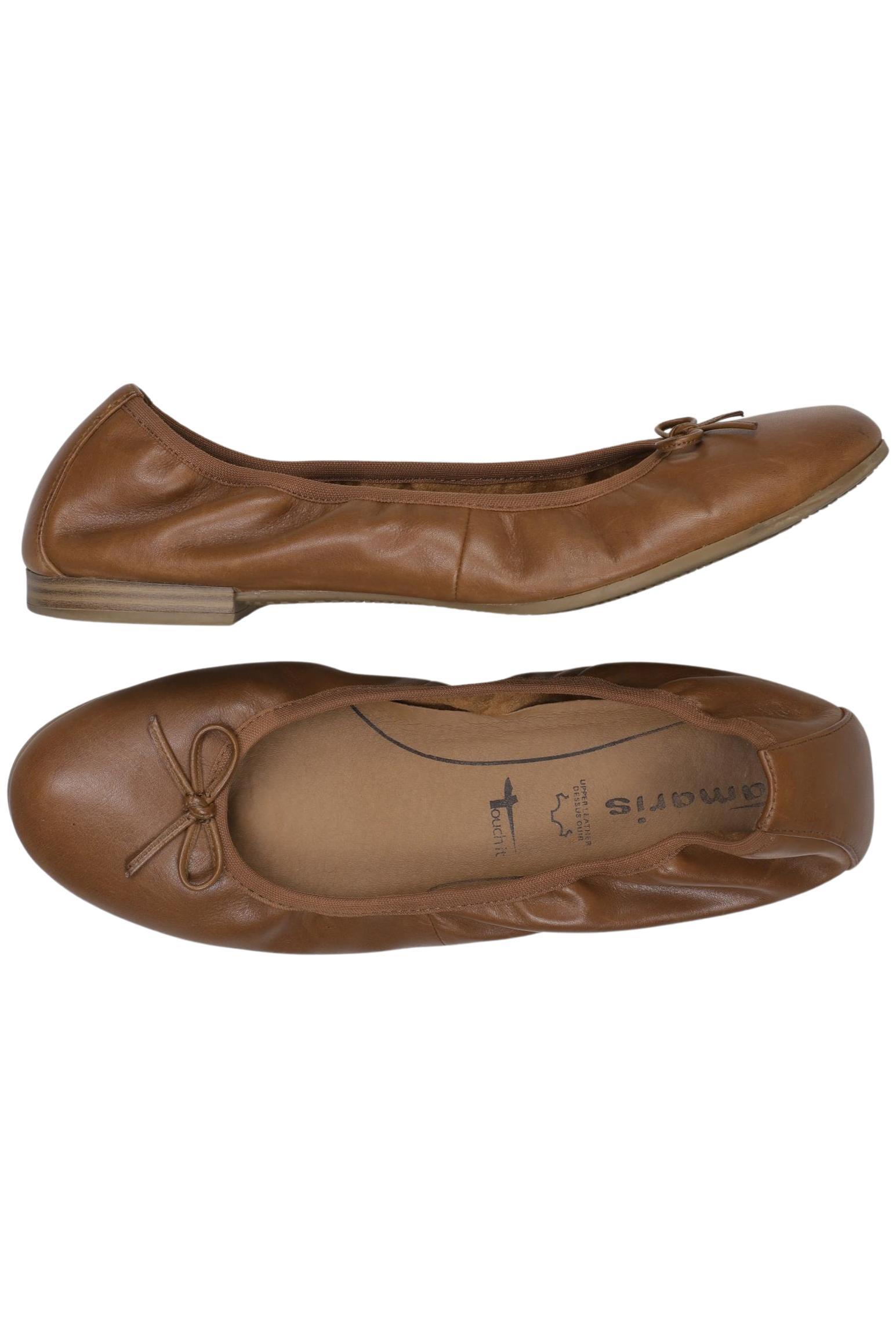 

Tamaris Damen Ballerinas, braun, Gr. 40