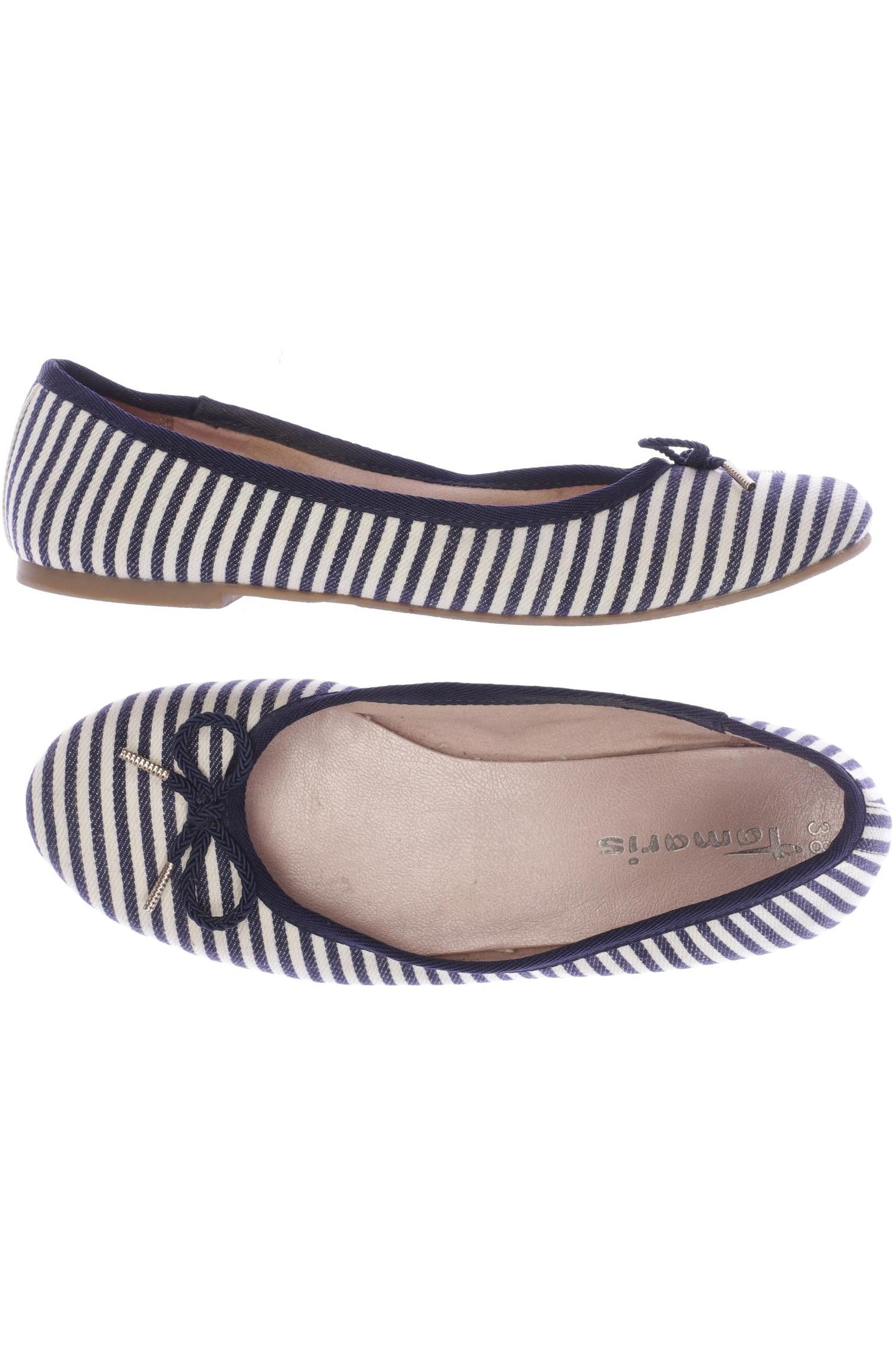 

Tamaris Damen Ballerinas, cremeweiß