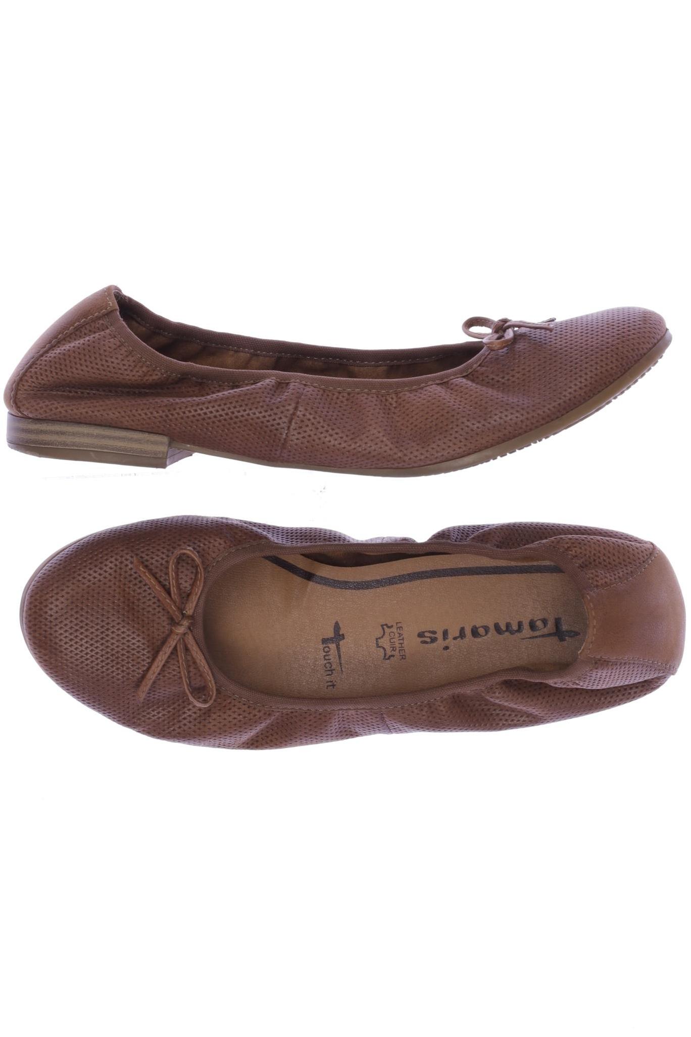 

Tamaris Damen Ballerinas, braun, Gr. 37