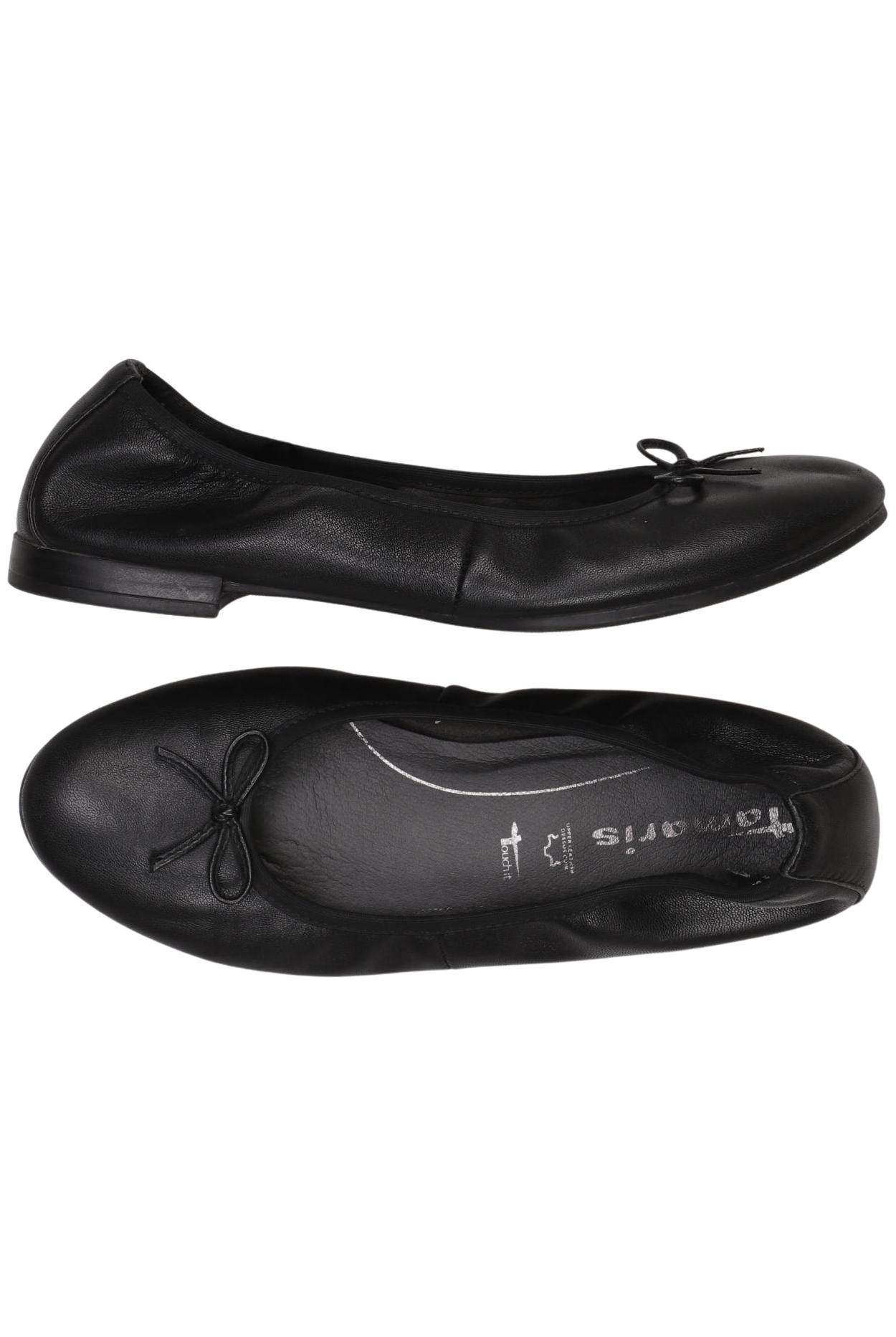

Tamaris Damen Ballerinas, schwarz, Gr. 38