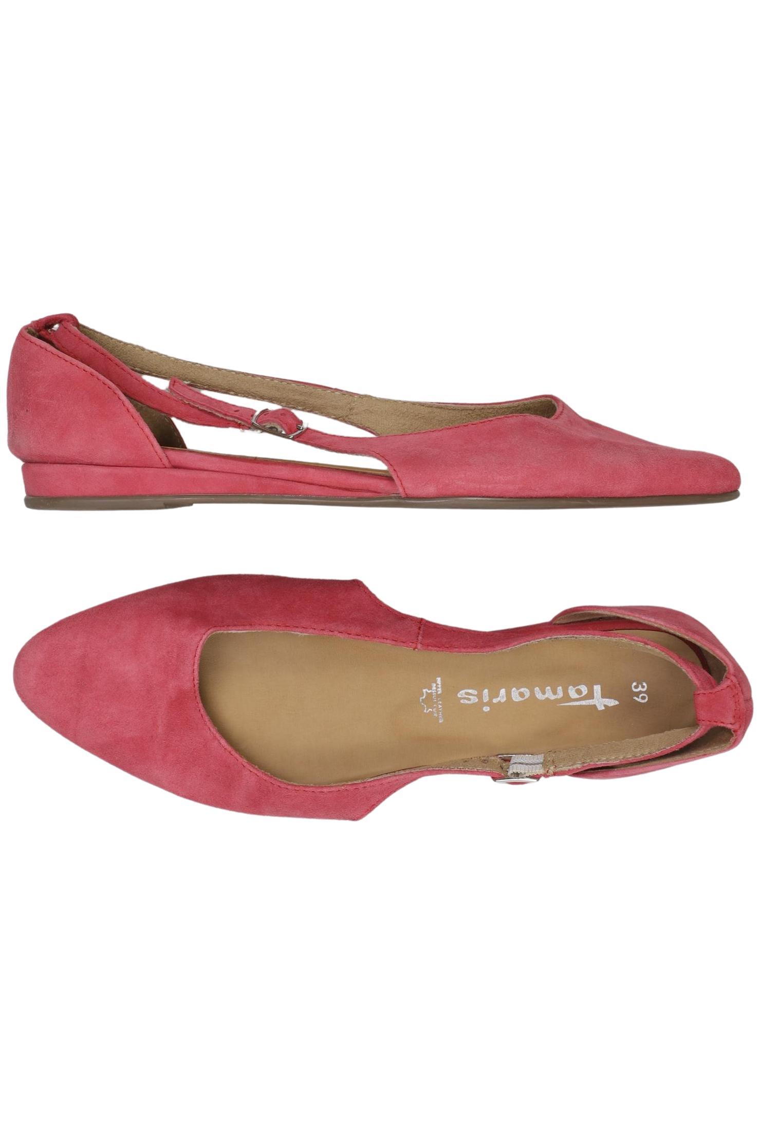 

Tamaris Damen Ballerinas, pink, Gr. 39