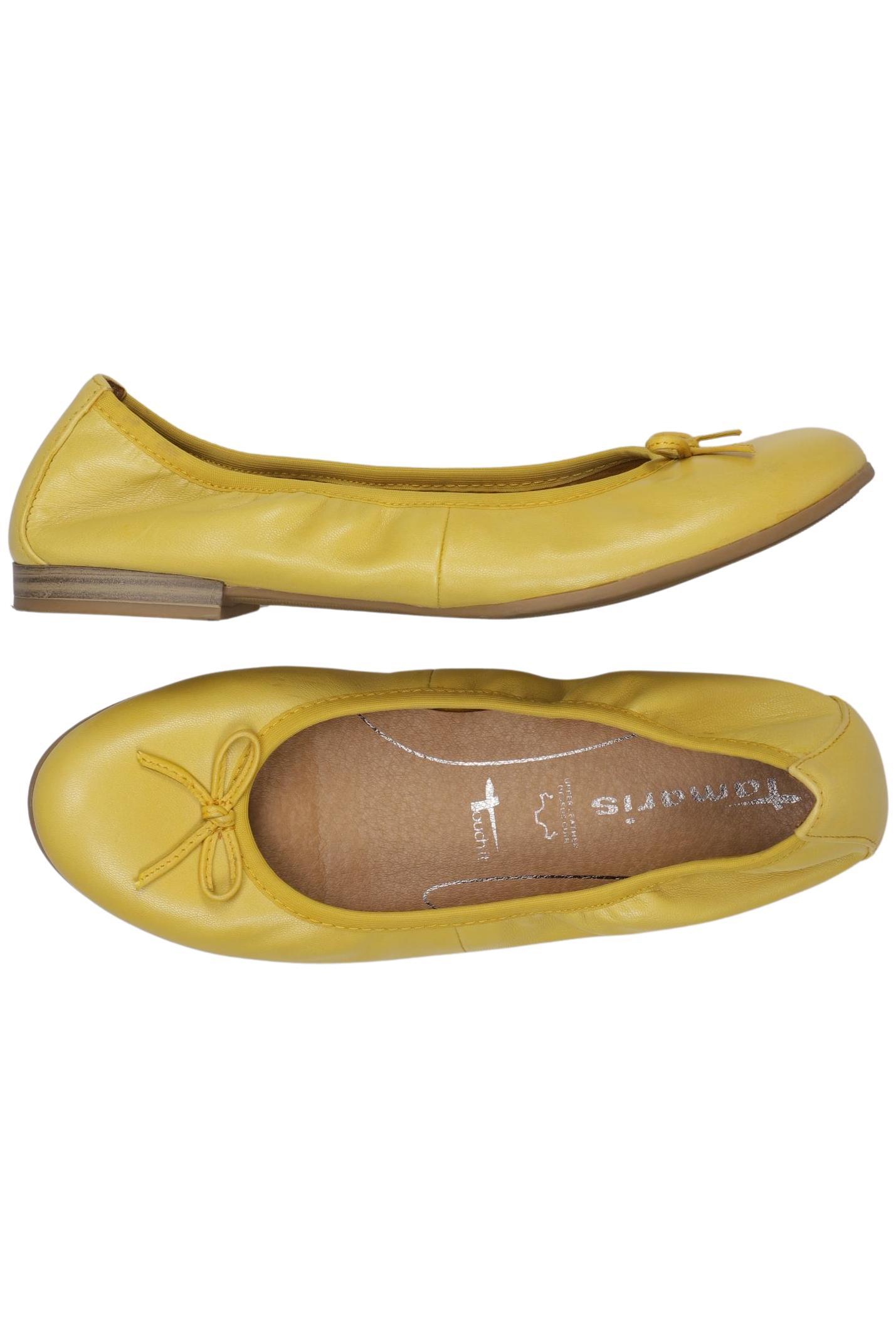 

Tamaris Damen Ballerinas, gelb, Gr. 38