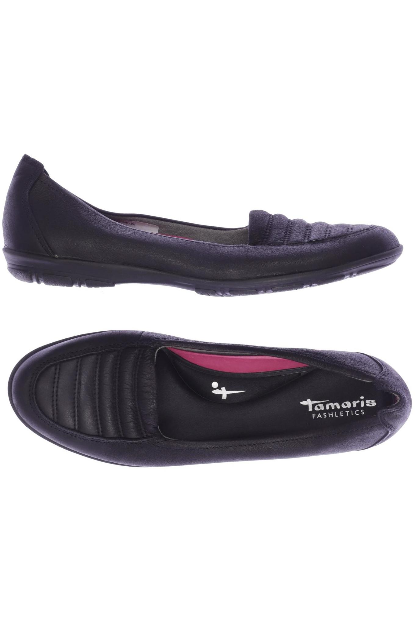 

Tamaris Damen Ballerinas, schwarz, Gr. 39