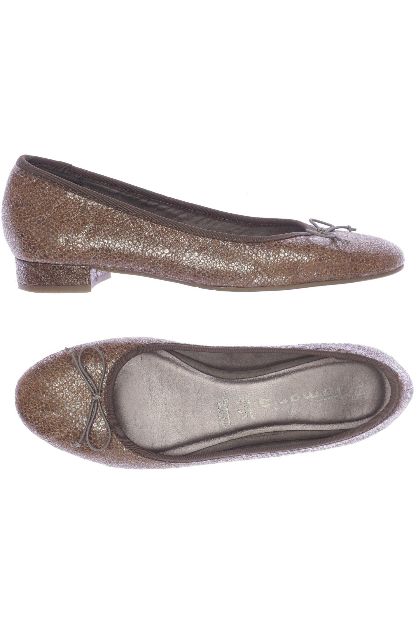 

Tamaris Damen Ballerinas, braun, Gr. 38