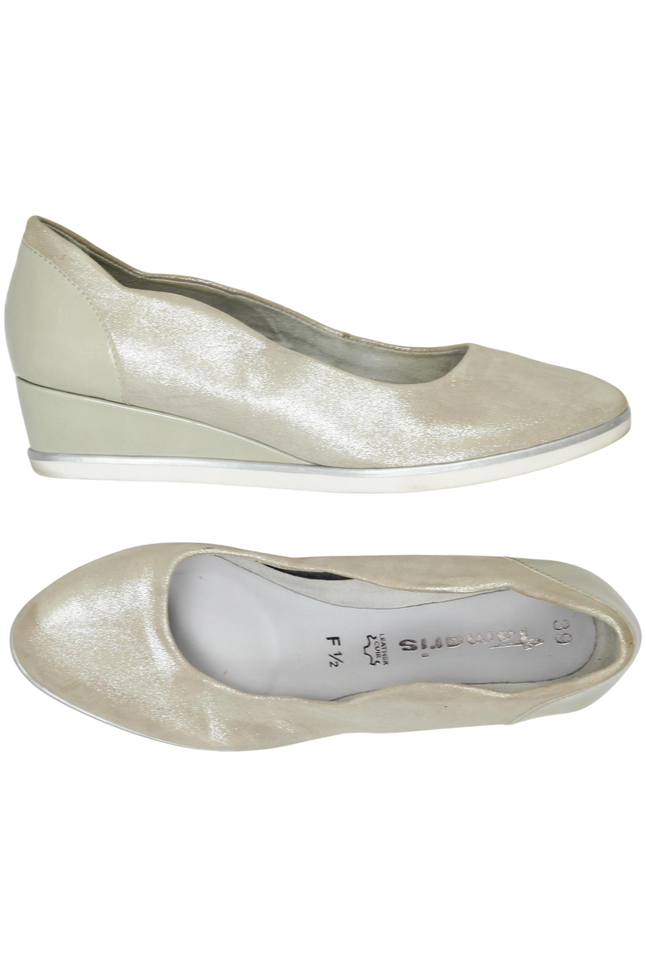 

Tamaris Damen Ballerinas, silber, Gr. 39