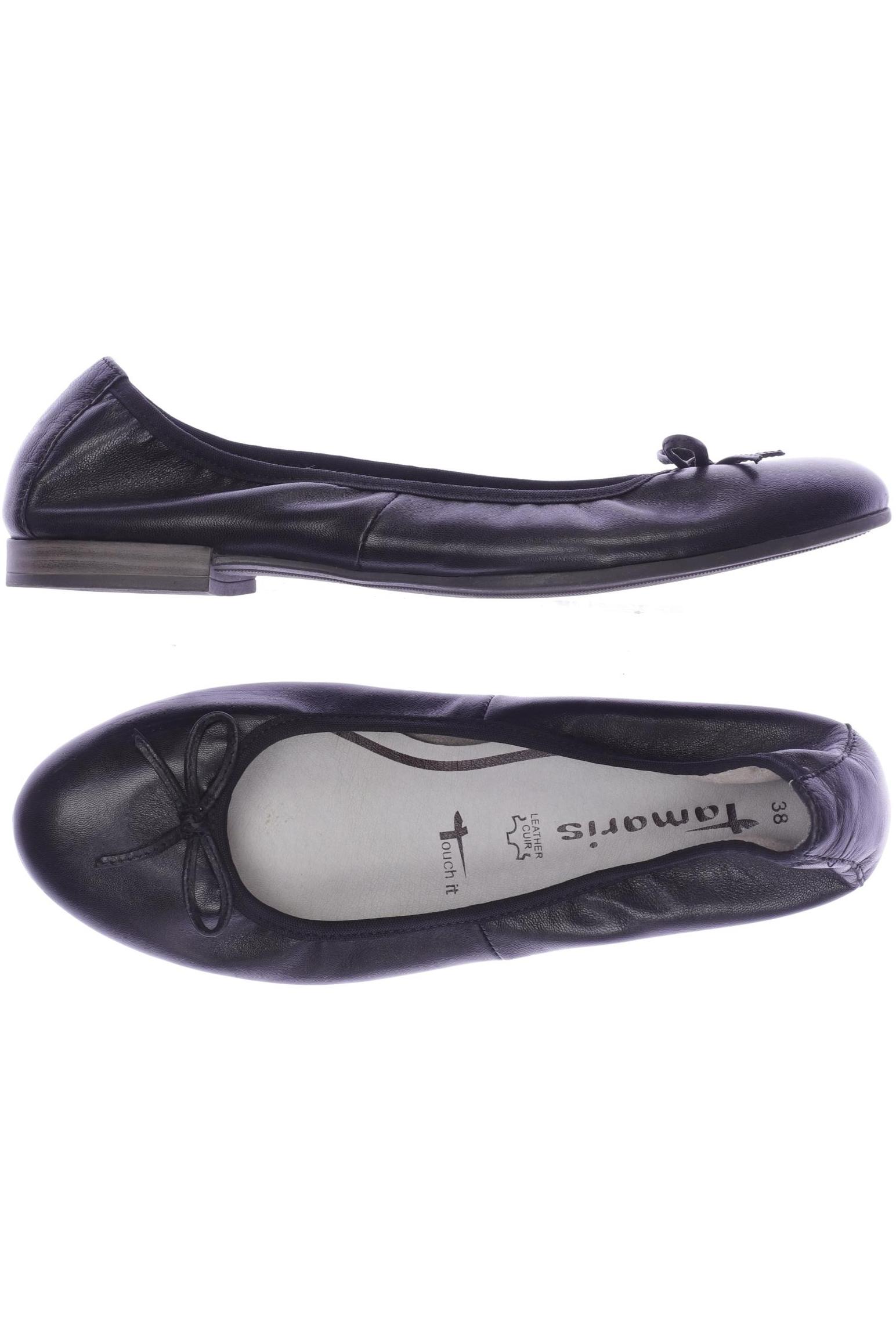 

Tamaris Damen Ballerinas, schwarz, Gr. 38