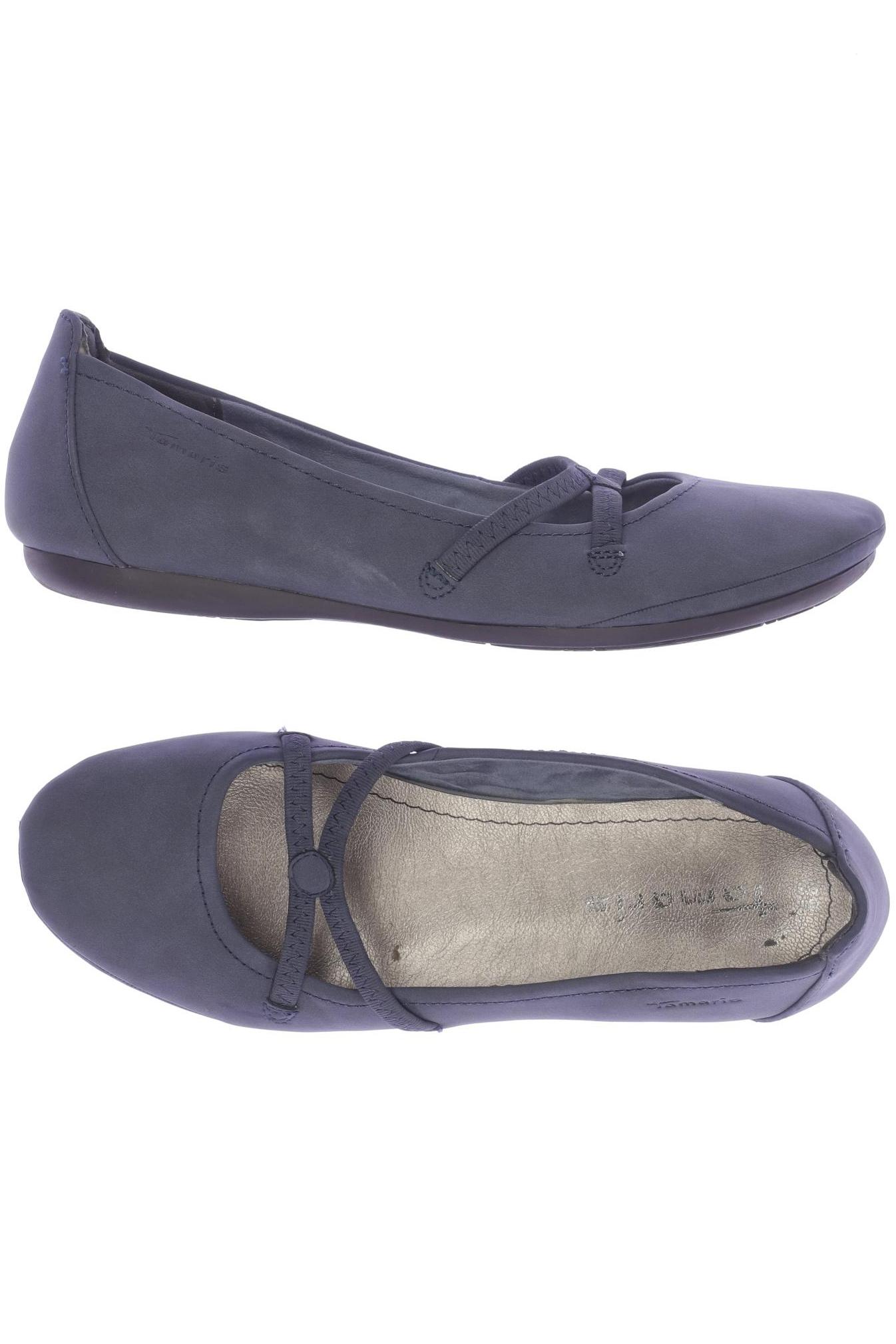 

Tamaris Damen Ballerinas, marineblau, Gr. 39