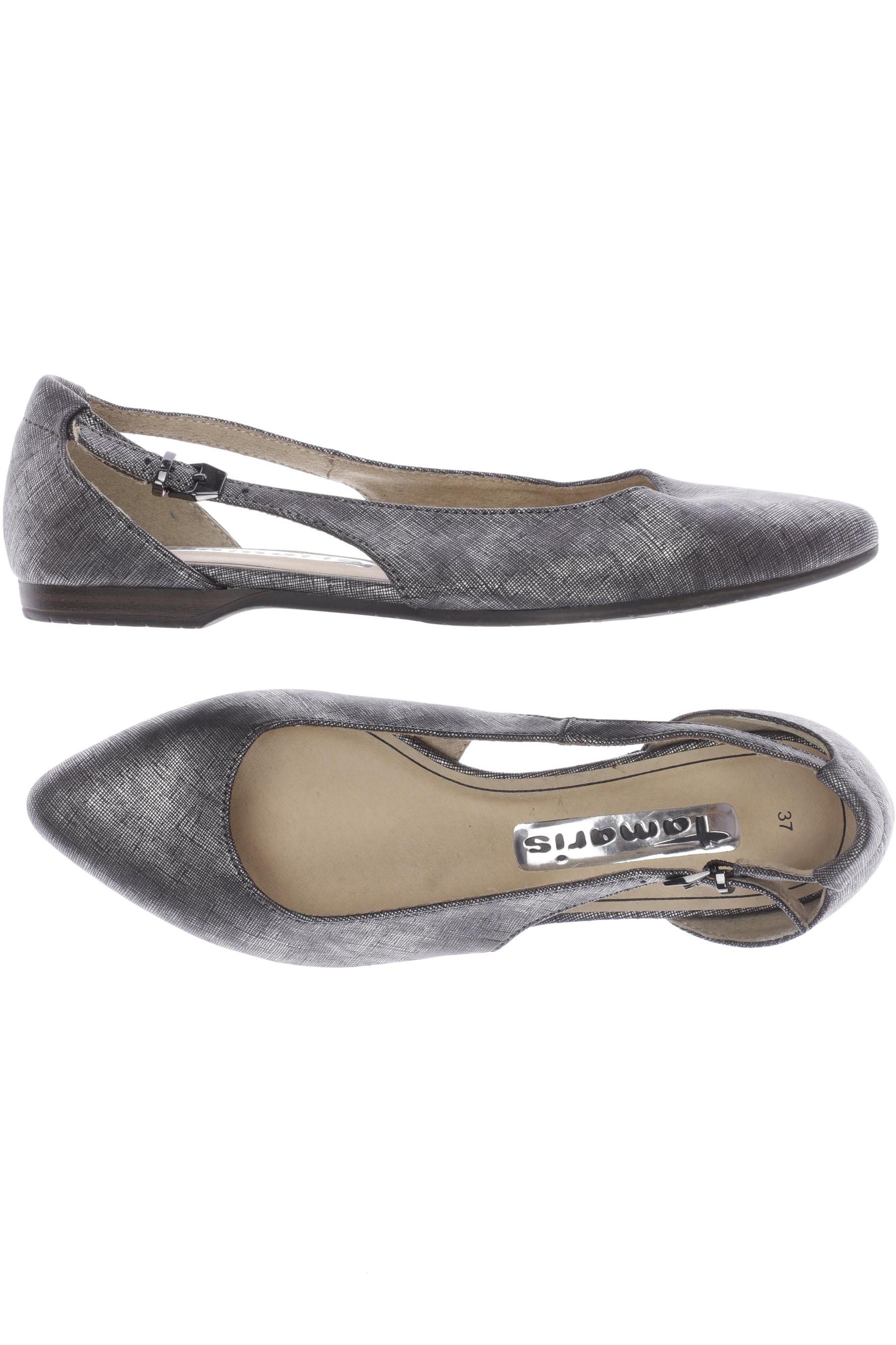 

Tamaris Damen Ballerinas, grau, Gr. 37