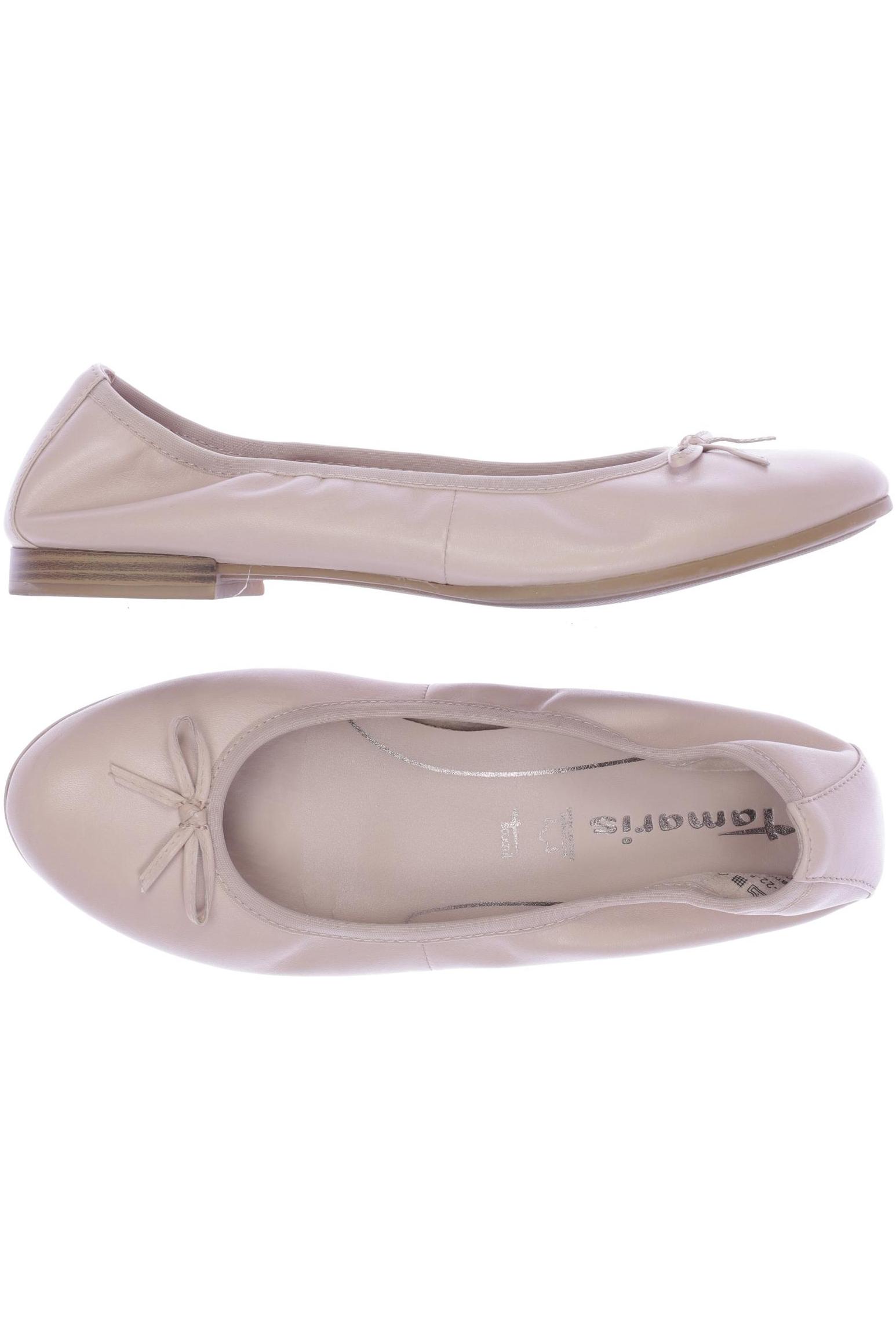 

Tamaris Damen Ballerinas, beige, Gr. 39
