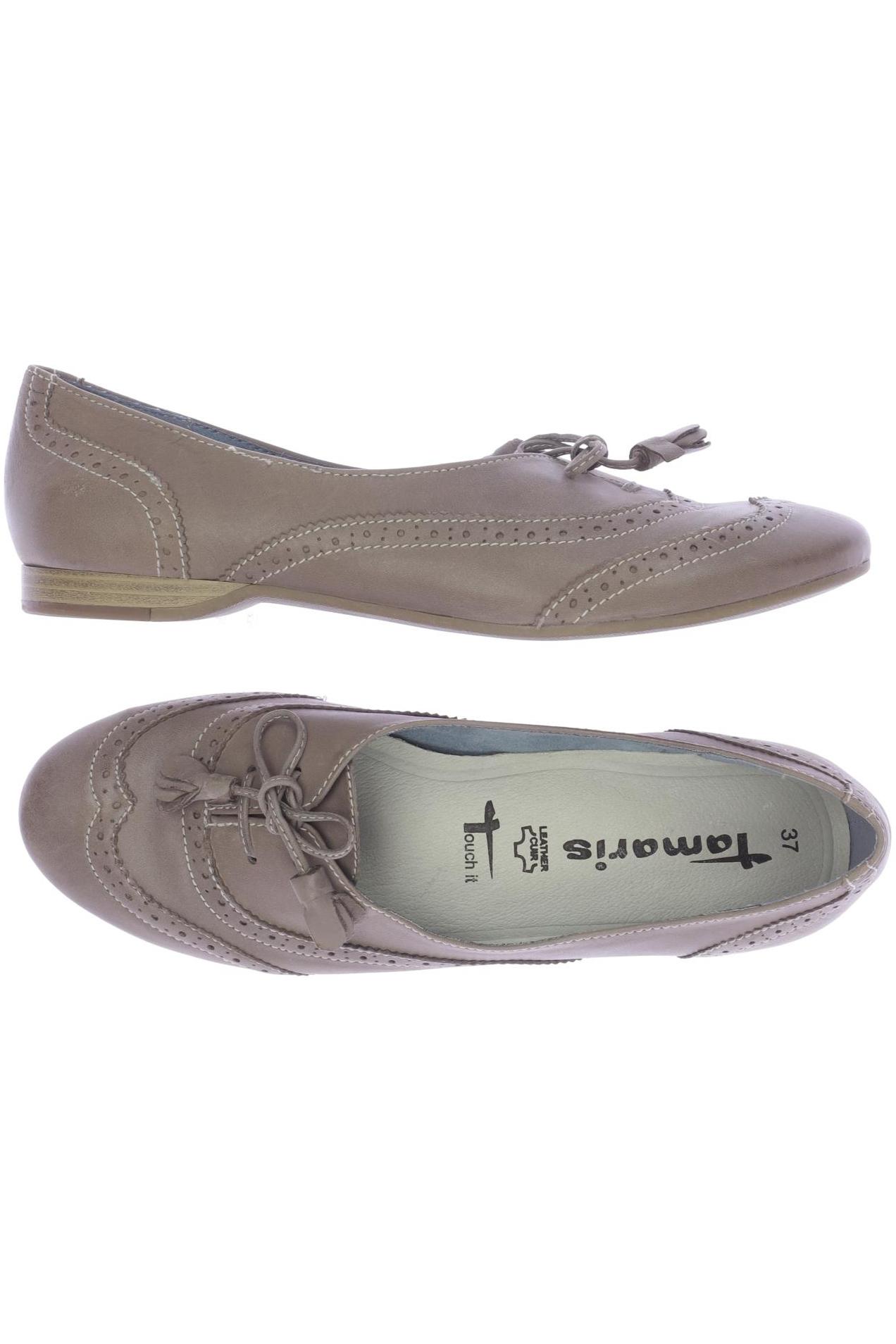 

Tamaris Damen Ballerinas, beige, Gr. 37