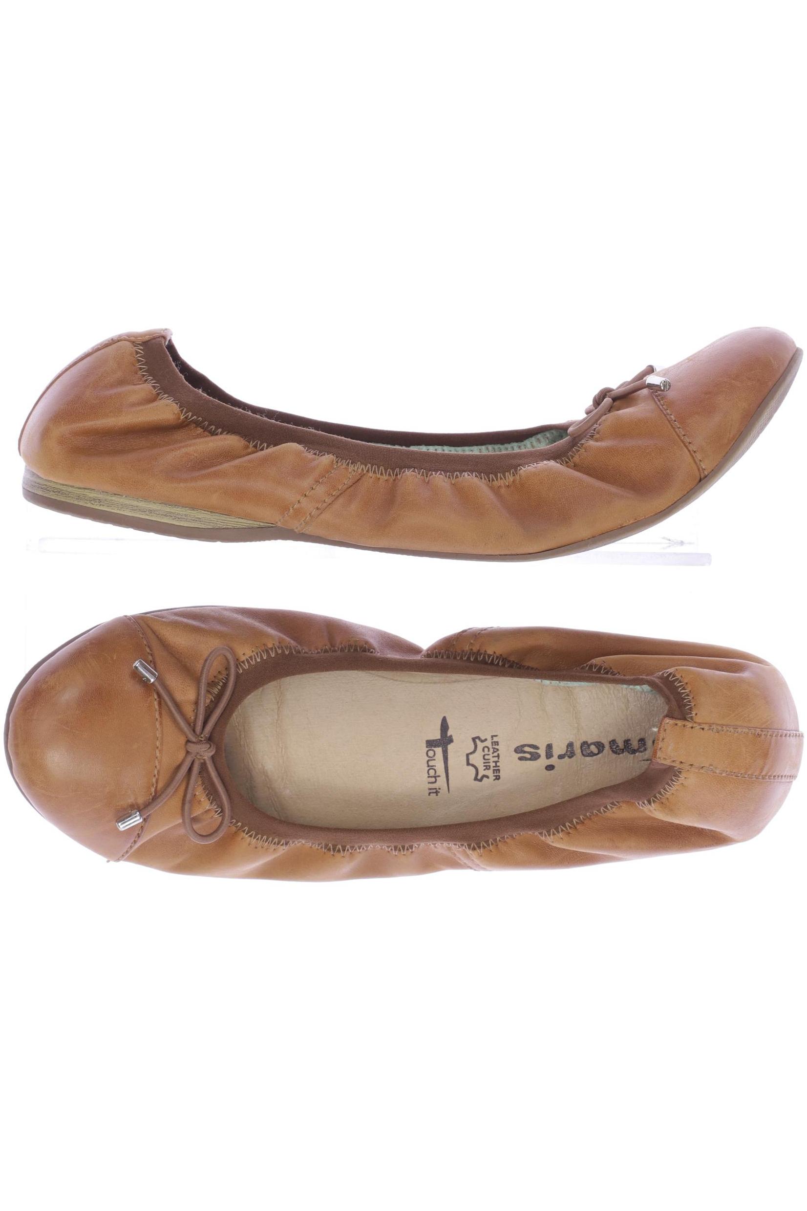 

Tamaris Damen Ballerinas, braun, Gr. 38