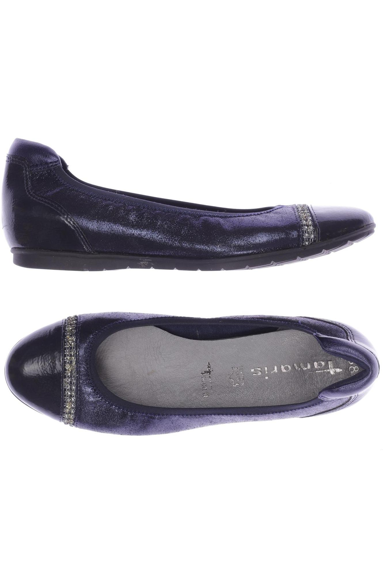 

Tamaris Damen Ballerinas, marineblau, Gr. 38