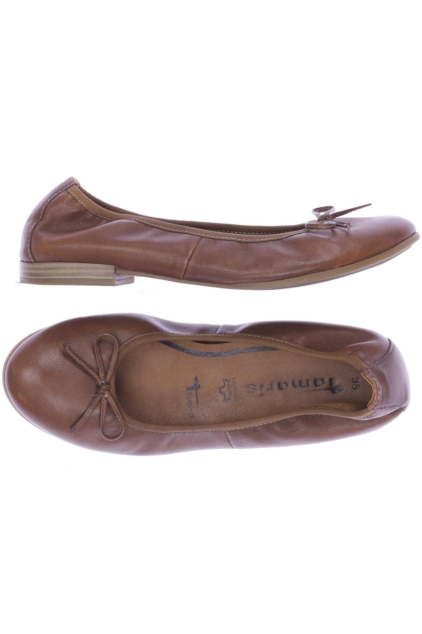 

Tamaris Damen Ballerinas, braun, Gr. 35
