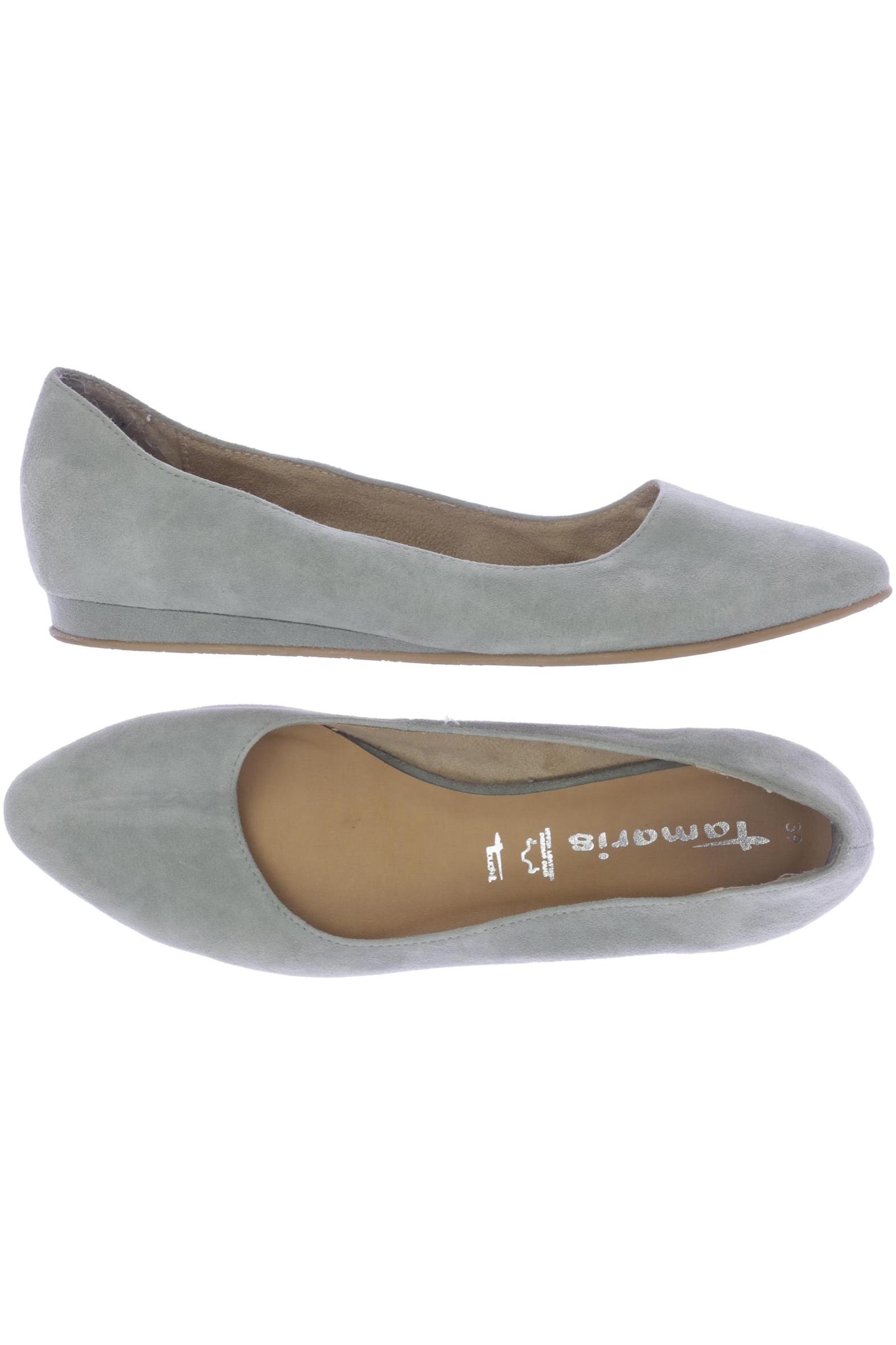

Tamaris Damen Ballerinas, hellgrün, Gr. 39