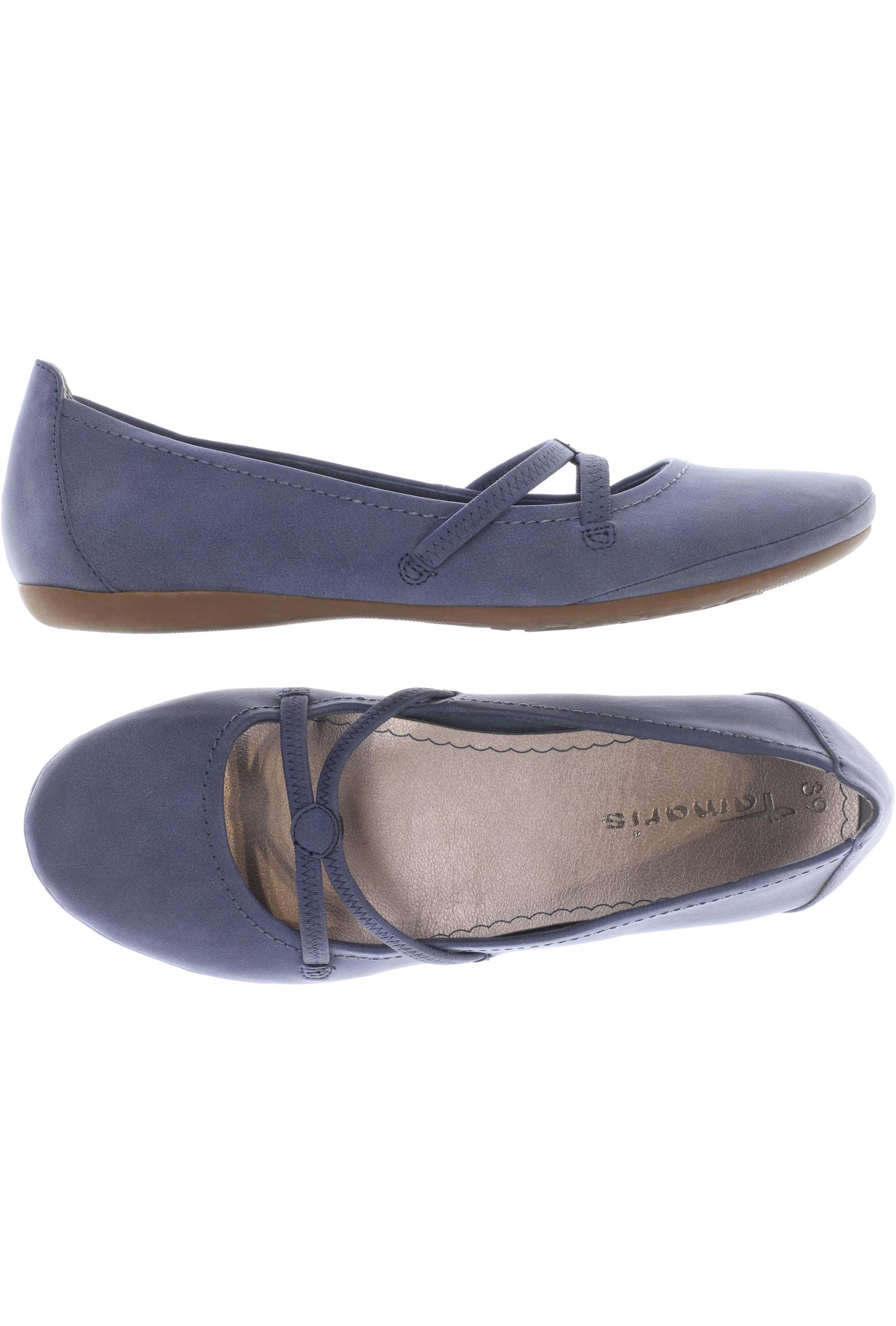 

Tamaris Damen Ballerinas, blau, Gr. 39