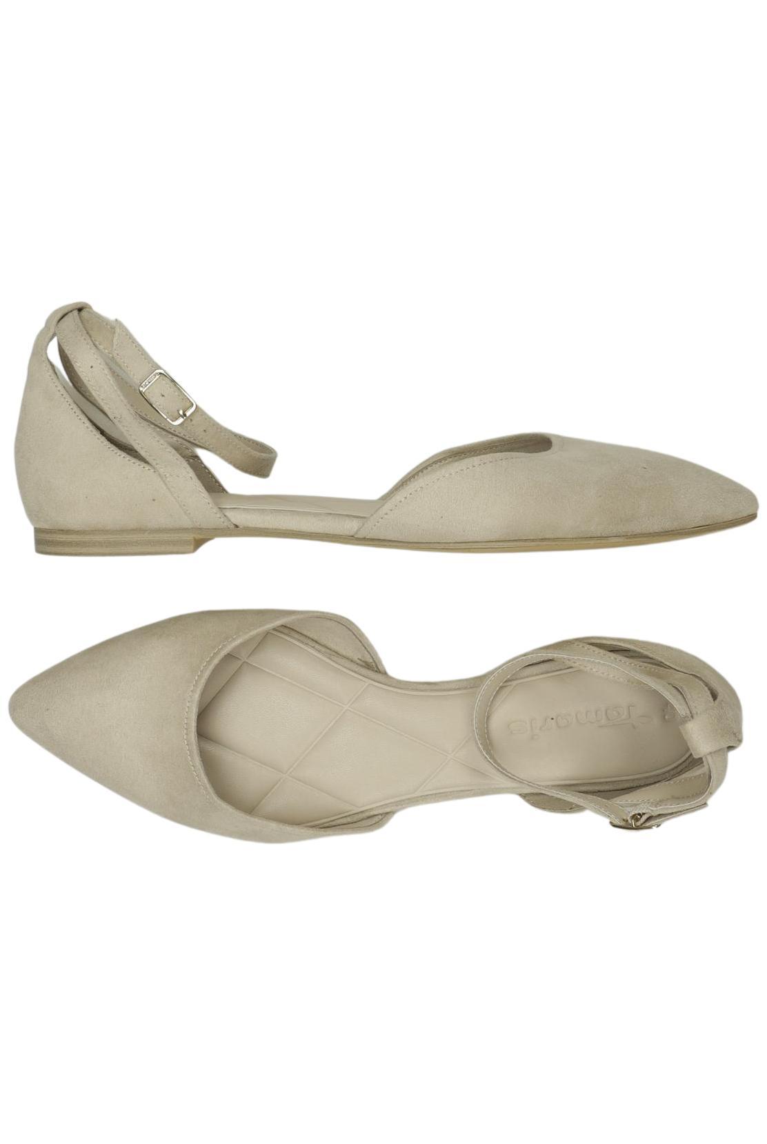 

Tamaris Damen Ballerinas, beige, Gr. 40