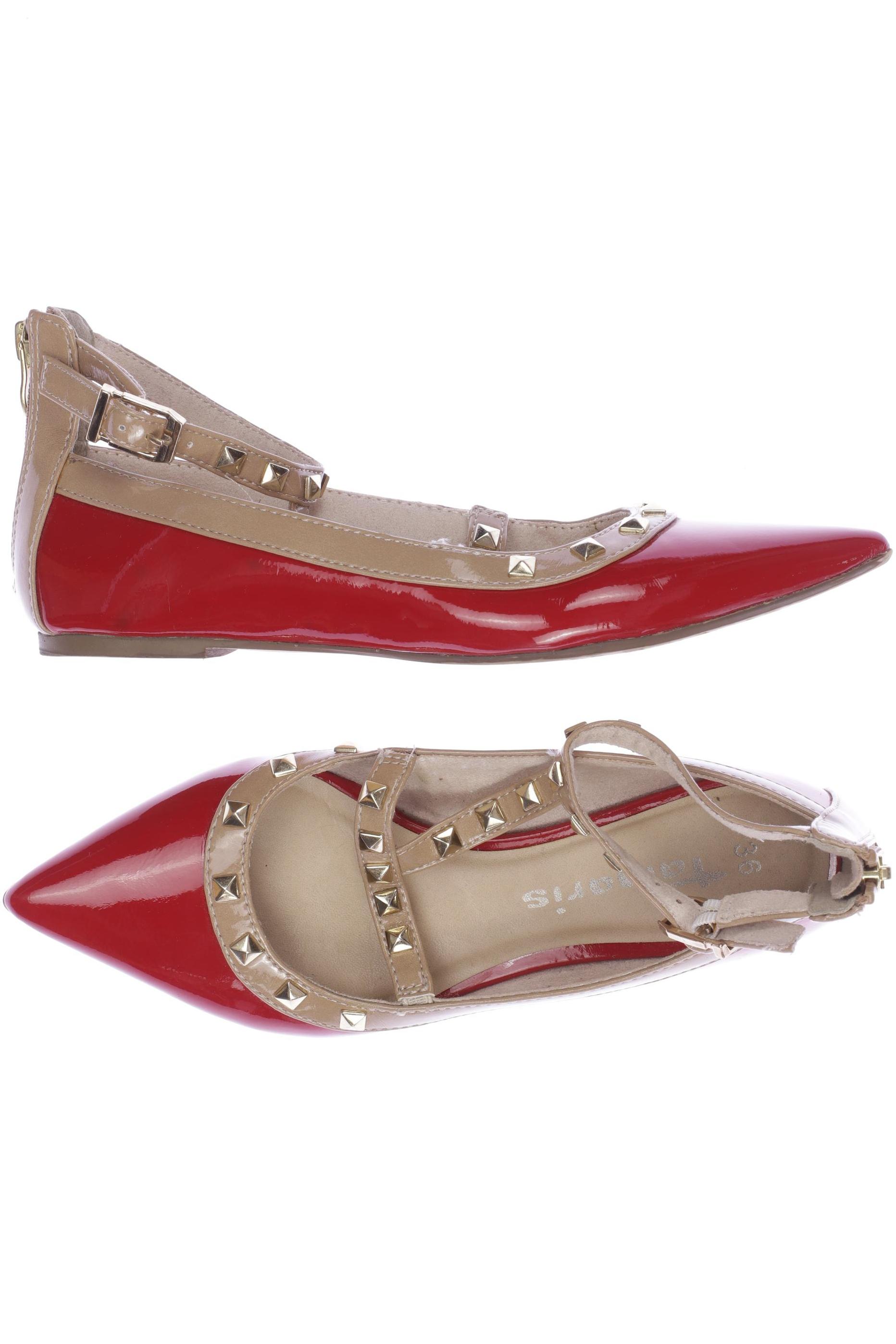 

Tamaris Damen Ballerinas, rot, Gr. 36