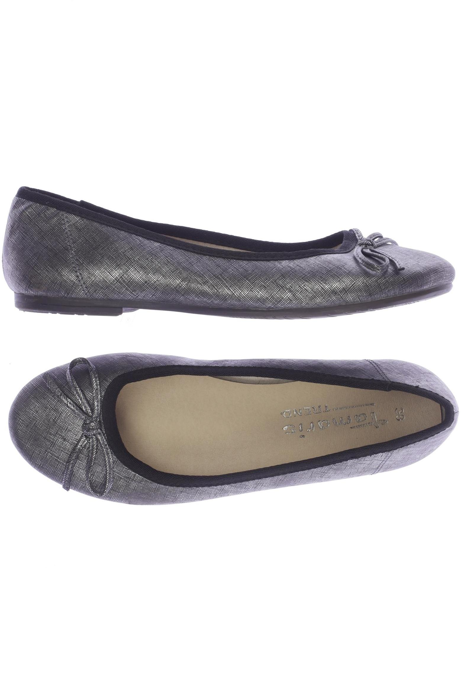 

Tamaris Damen Ballerinas, grau, Gr. 38