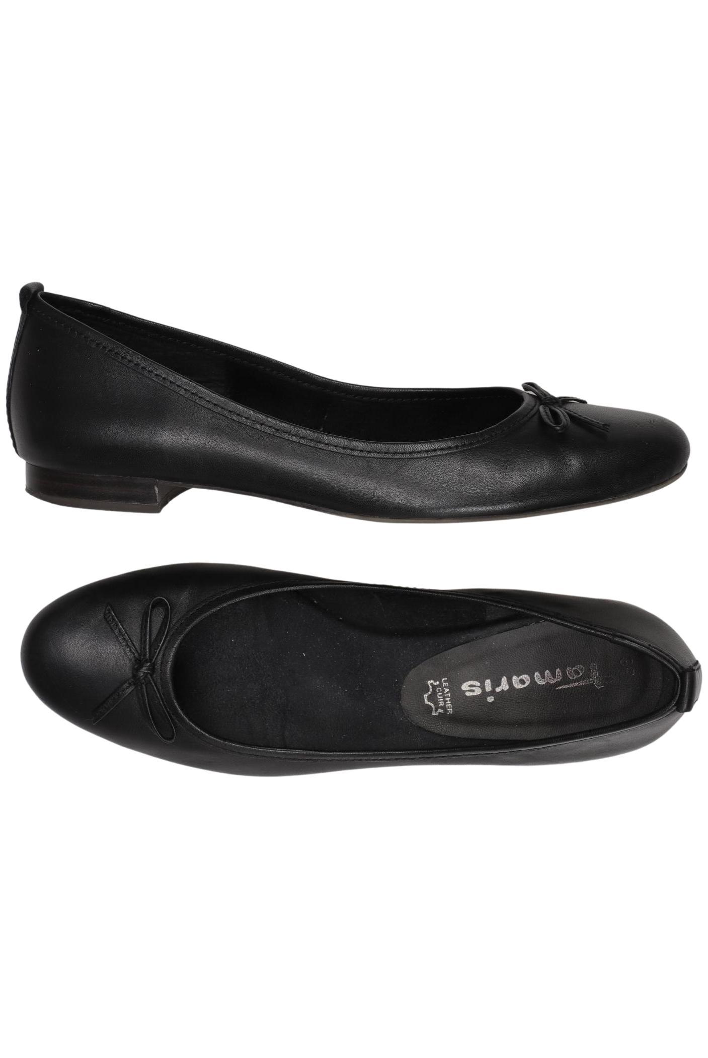

Tamaris Damen Ballerinas, schwarz, Gr. 39