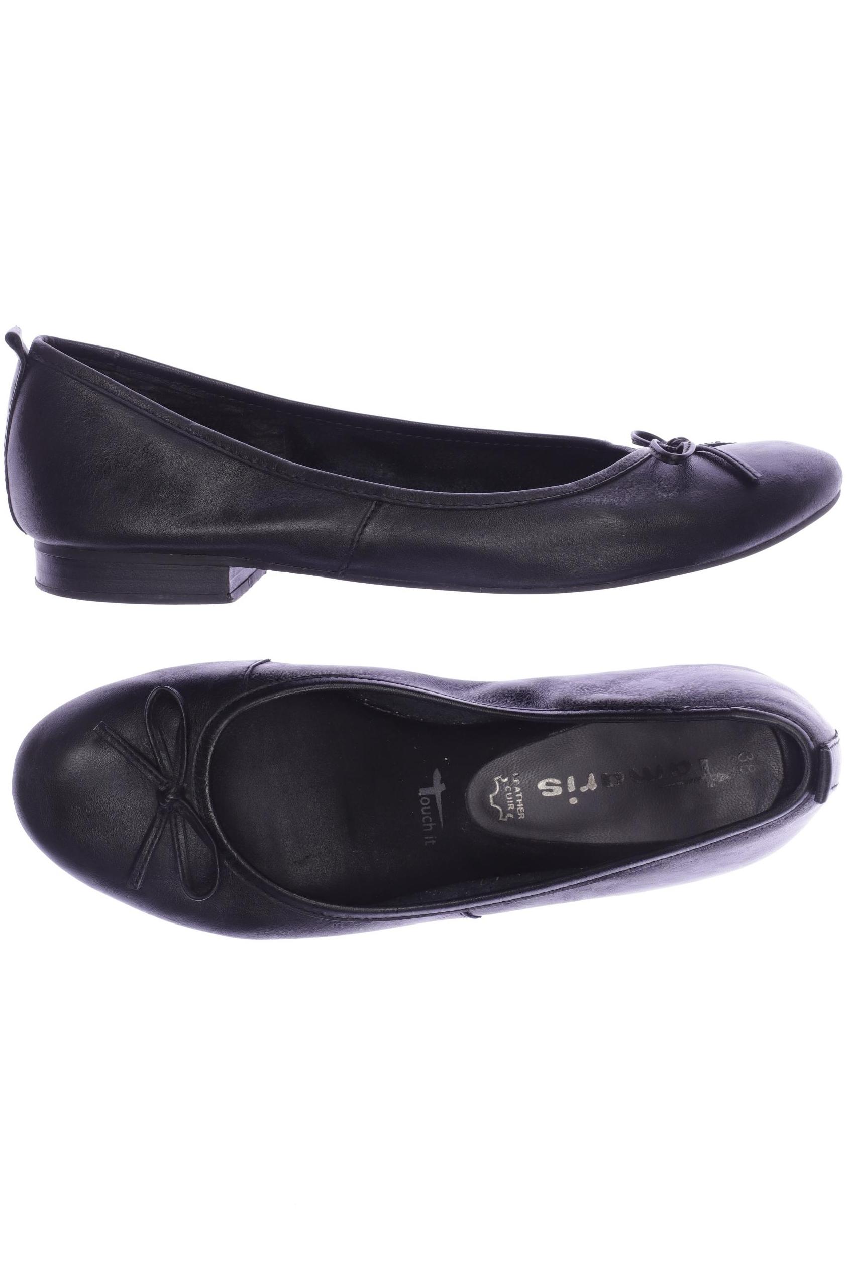 

Tamaris Damen Ballerinas, schwarz, Gr. 38
