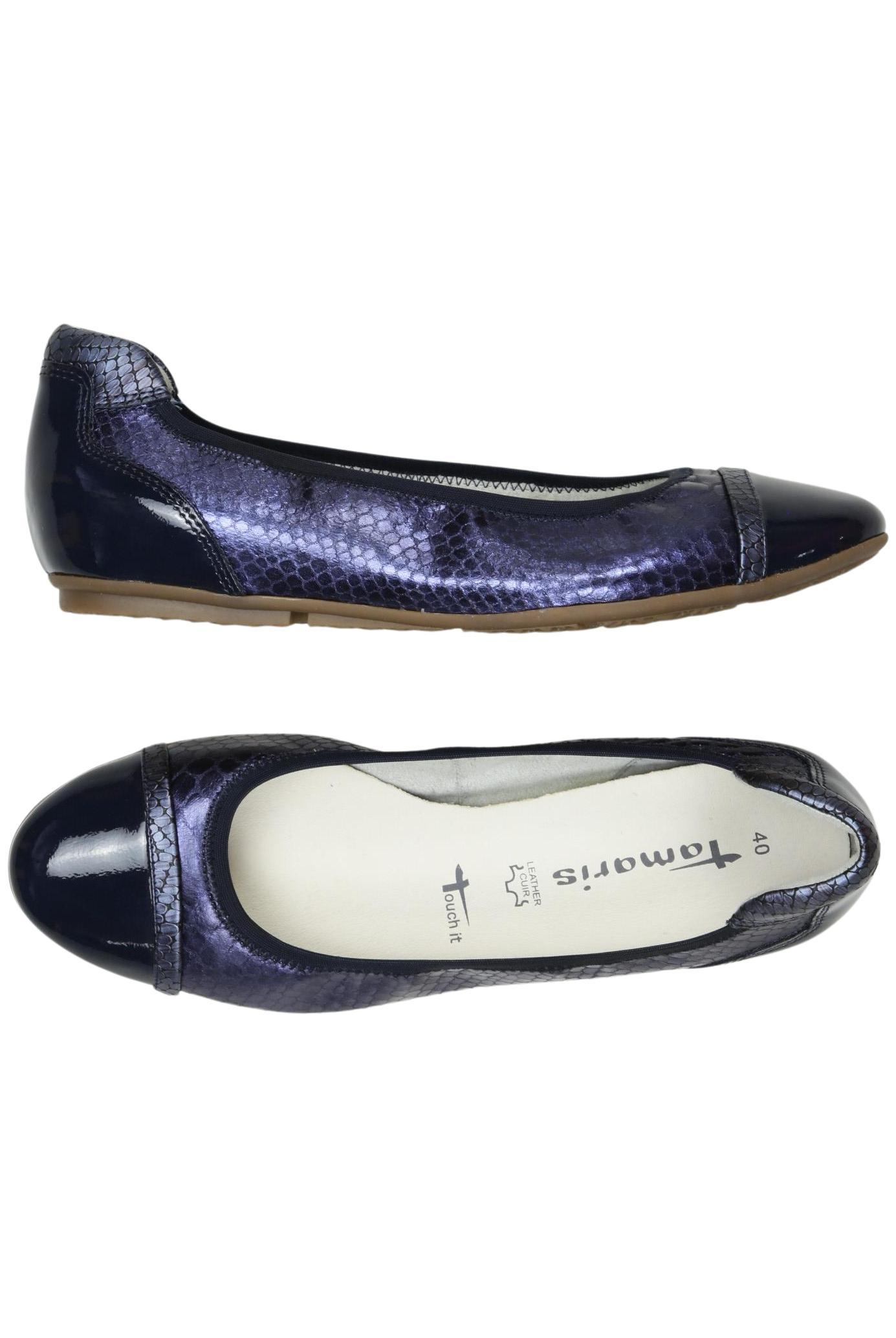 

Tamaris Damen Ballerinas, marineblau, Gr. 40