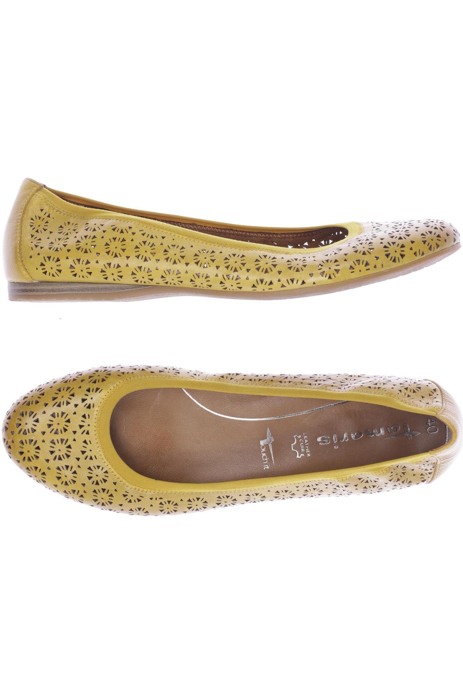 

Tamaris Damen Ballerinas, gelb, Gr. 40