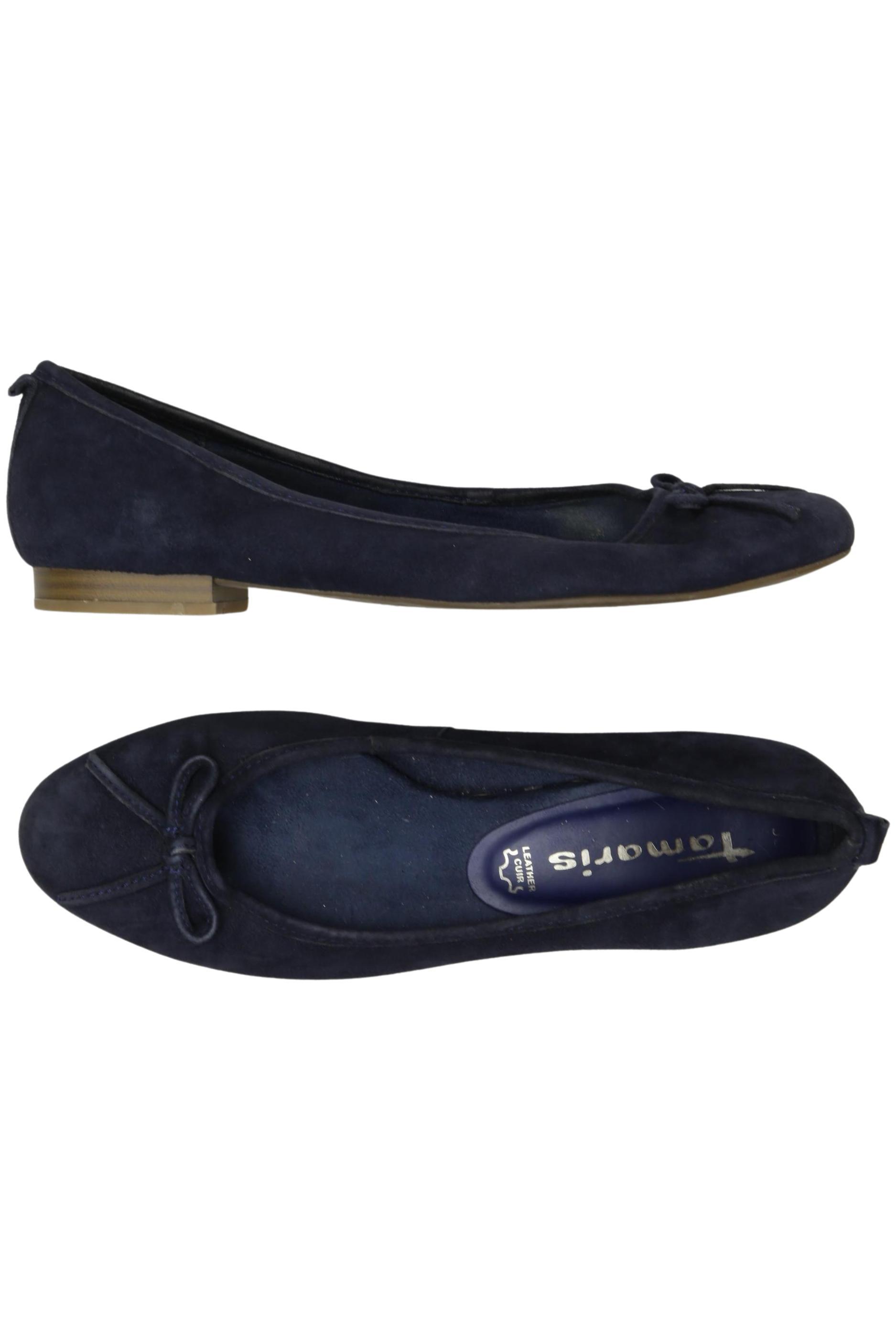 

Tamaris Damen Ballerinas, marineblau, Gr. 38