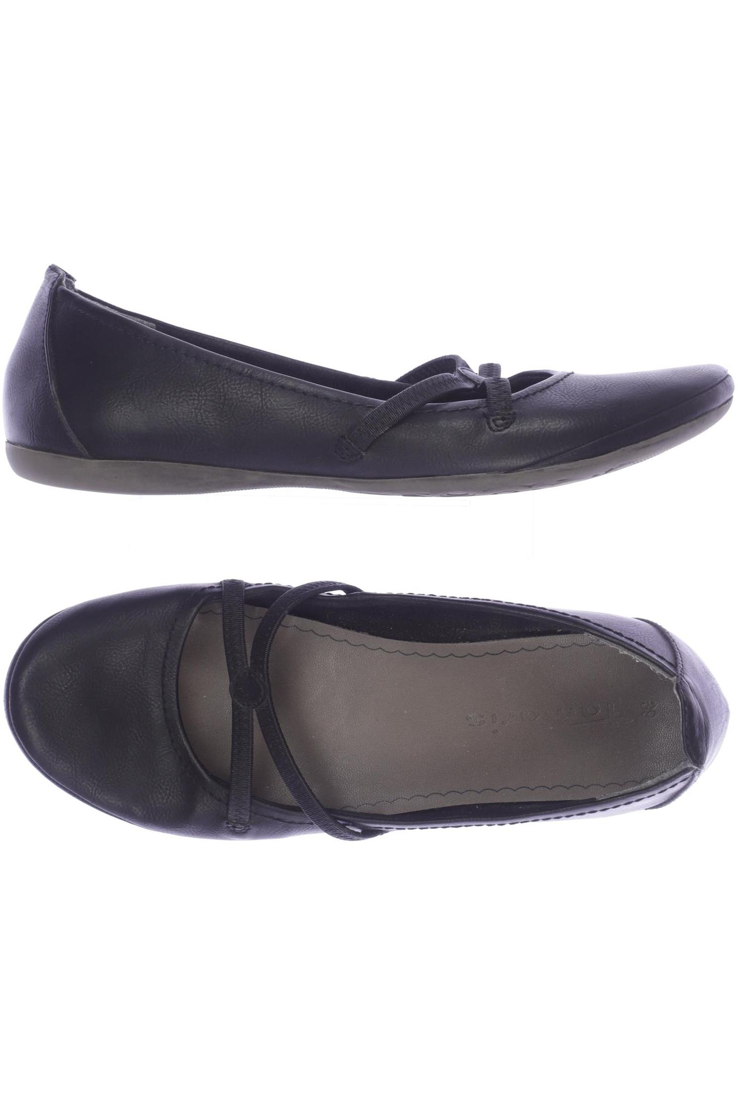 

Tamaris Damen Ballerinas, schwarz, Gr. 39