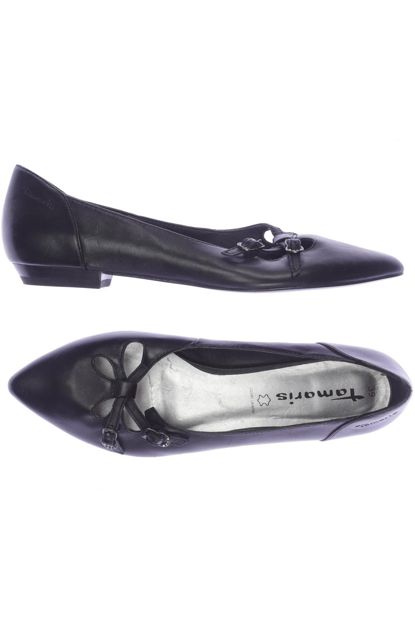 

Tamaris Damen Ballerinas, schwarz