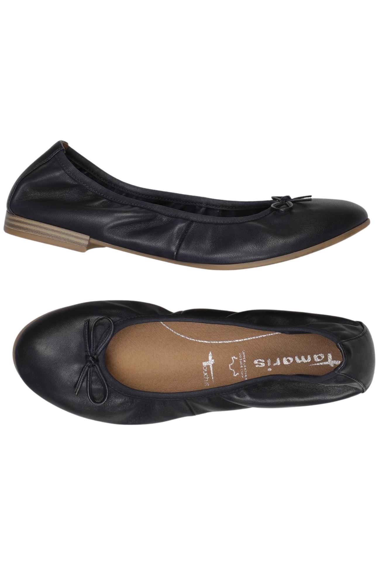 

Tamaris Damen Ballerinas, marineblau, Gr. 38