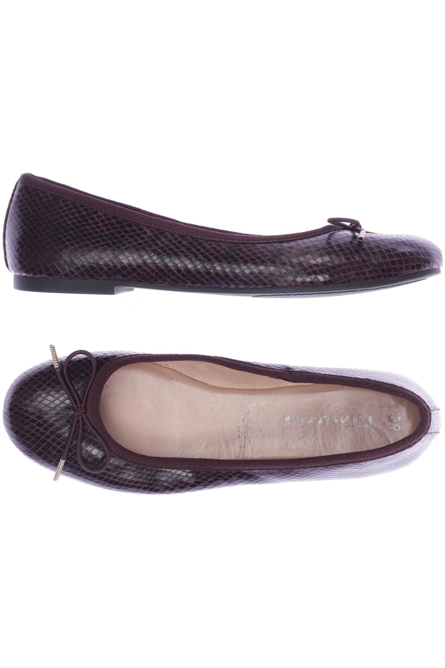 

Tamaris Damen Ballerinas, bordeaux, Gr. 39