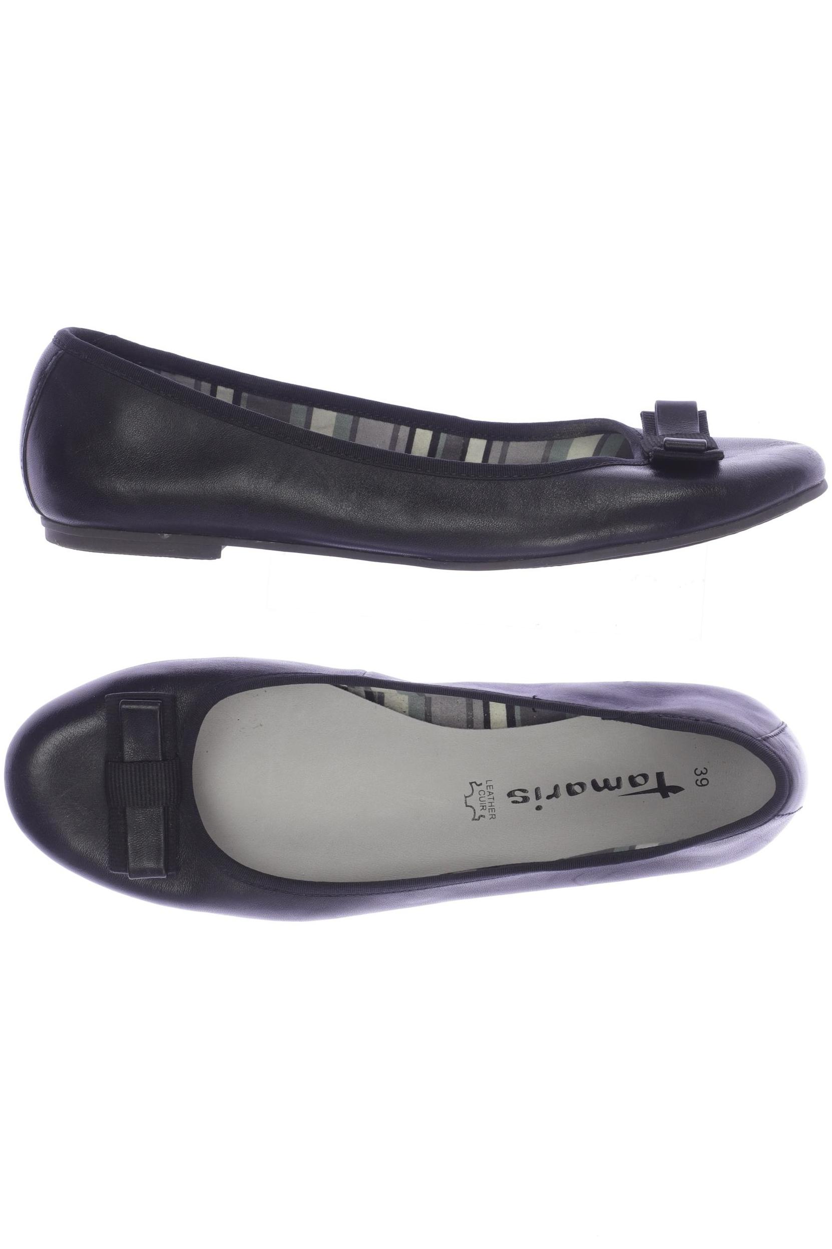 

Tamaris Damen Ballerinas, schwarz, Gr. 39