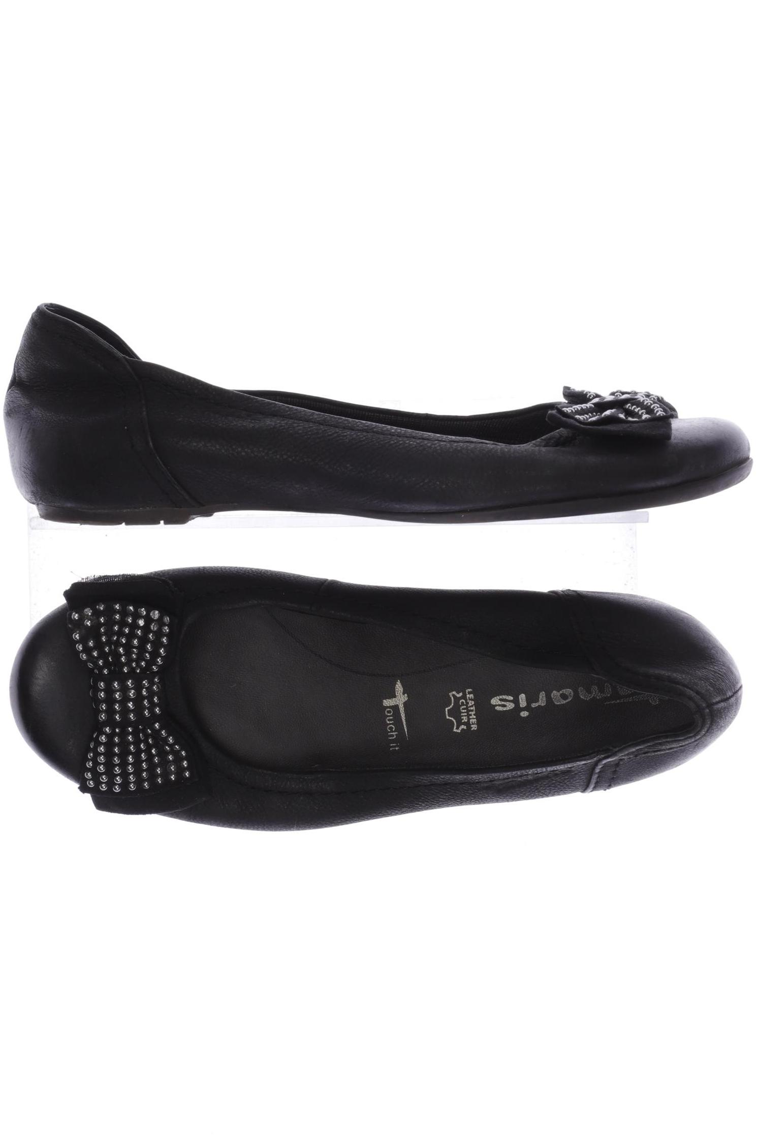 

Tamaris Damen Ballerinas, schwarz