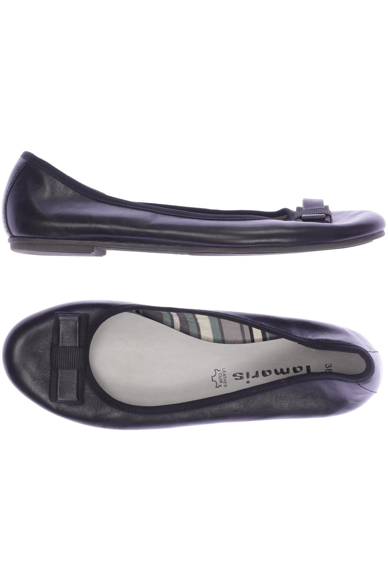 

Tamaris Damen Ballerinas, schwarz, Gr. 38