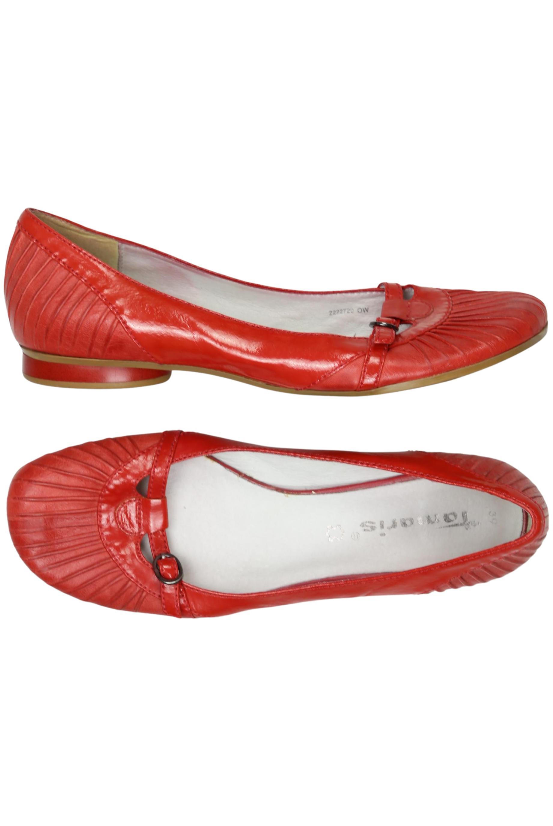 

Tamaris Damen Ballerinas, rot, Gr. 39
