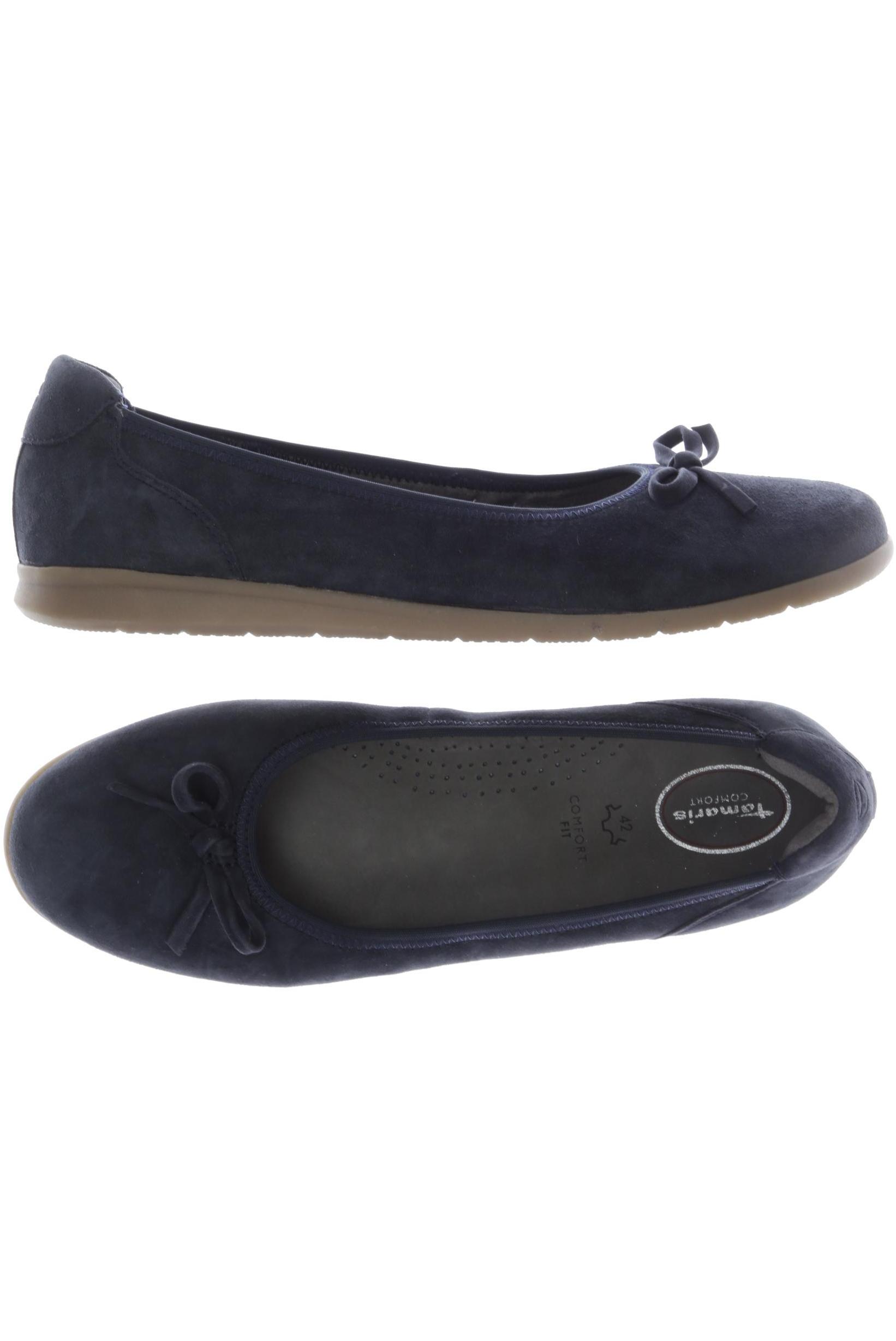 

Tamaris Damen Ballerinas, marineblau, Gr. 42