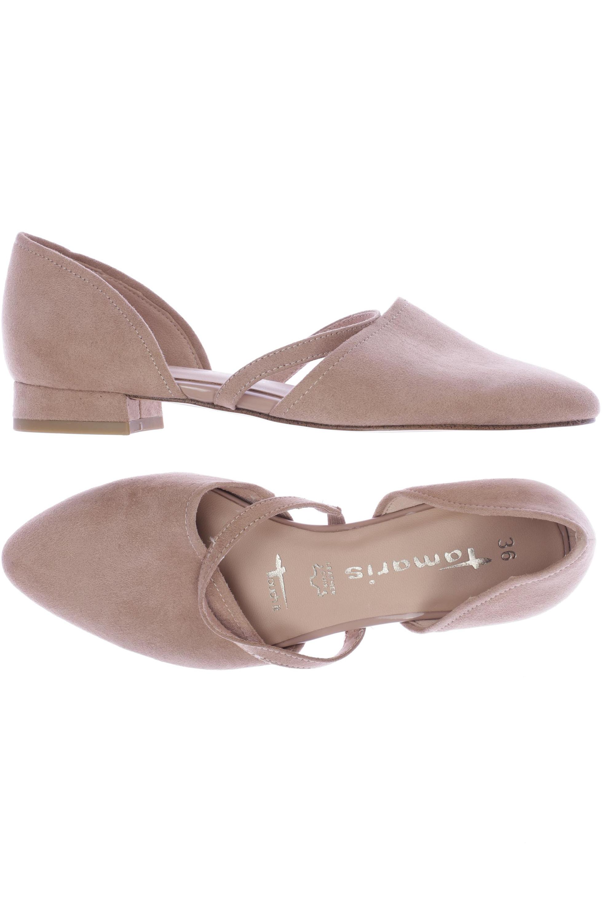 

Tamaris Damen Ballerinas, beige, Gr. 36
