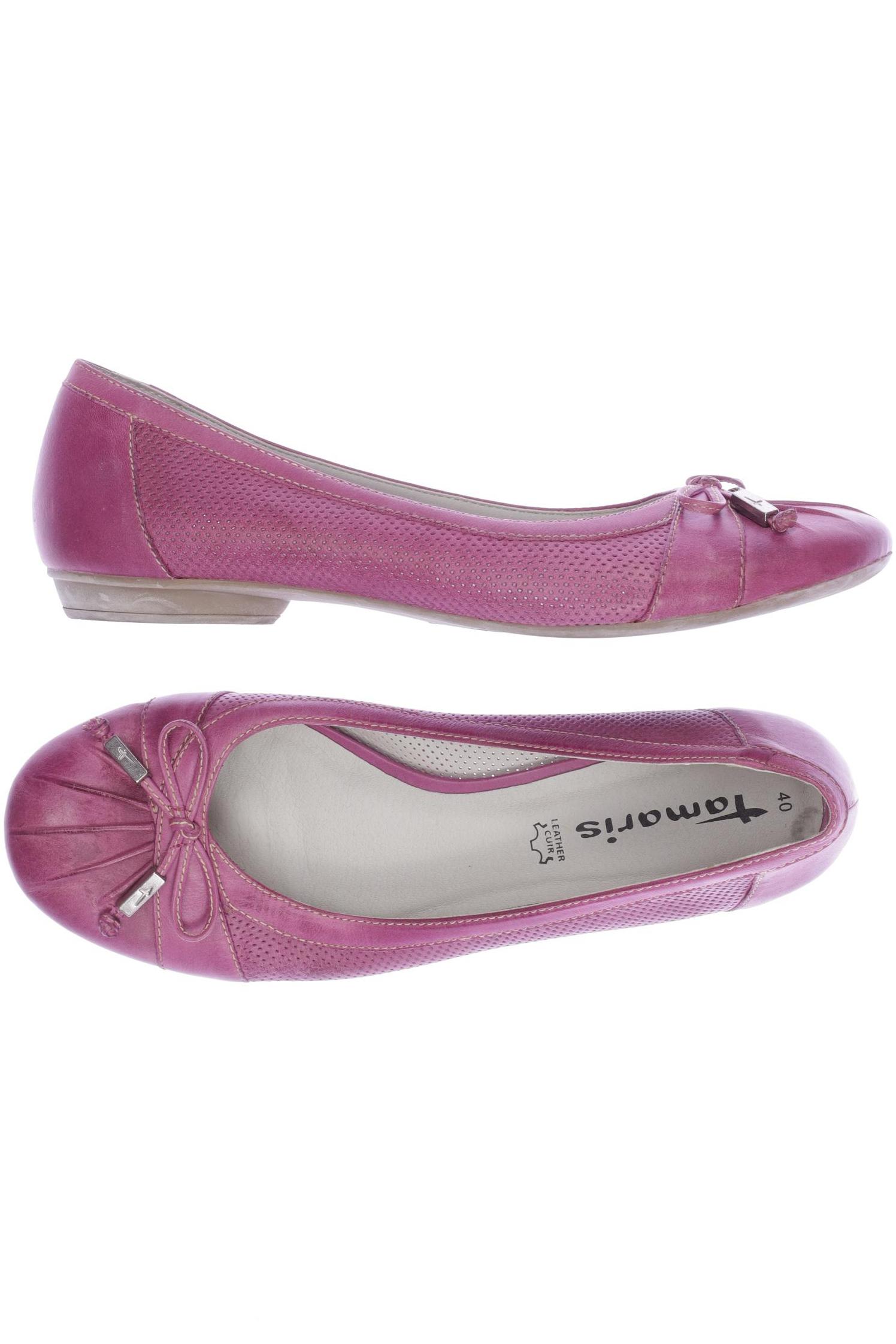 

Tamaris Damen Ballerinas, pink, Gr. 40