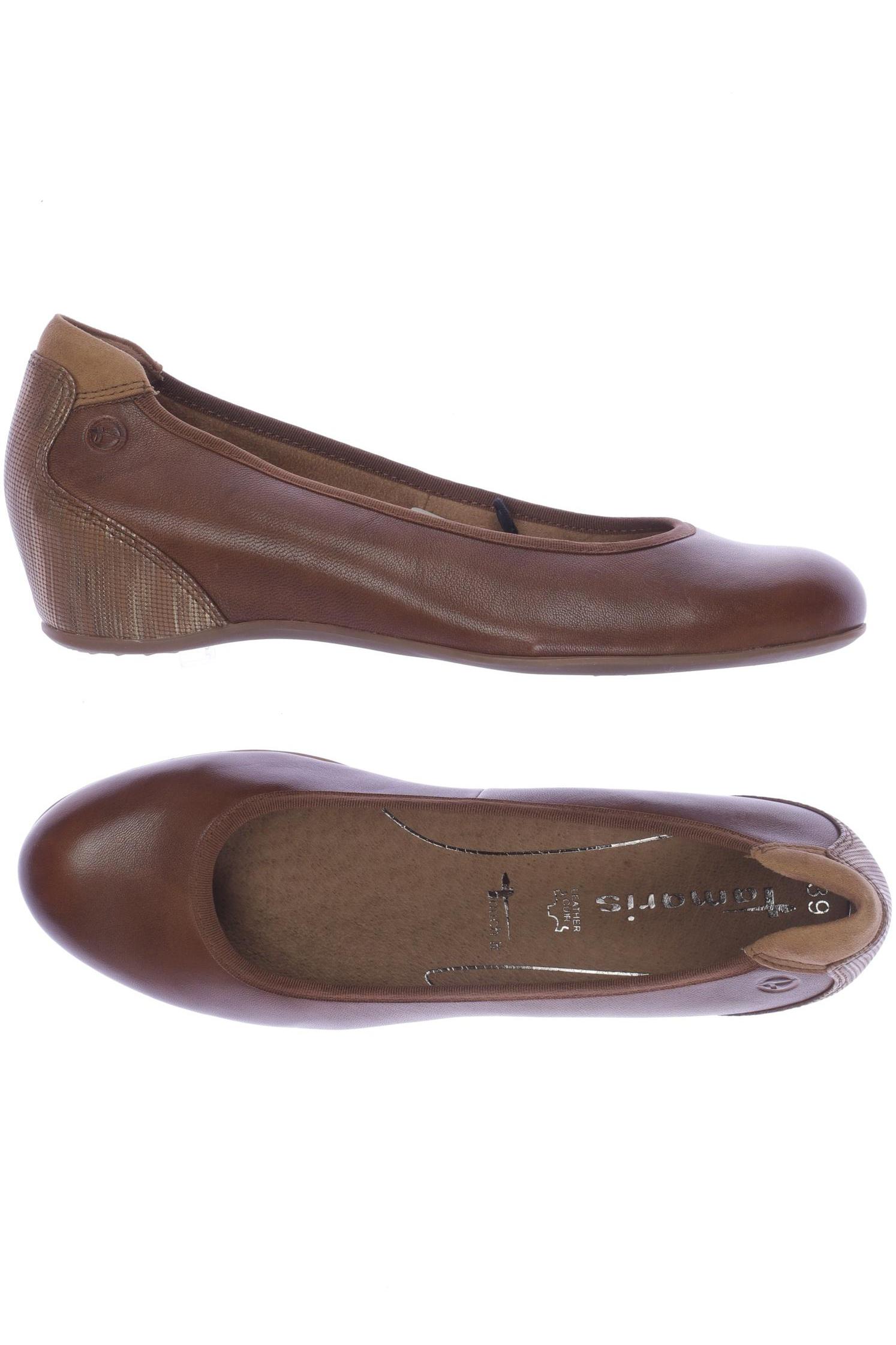 

Tamaris Damen Ballerinas, braun, Gr. 39