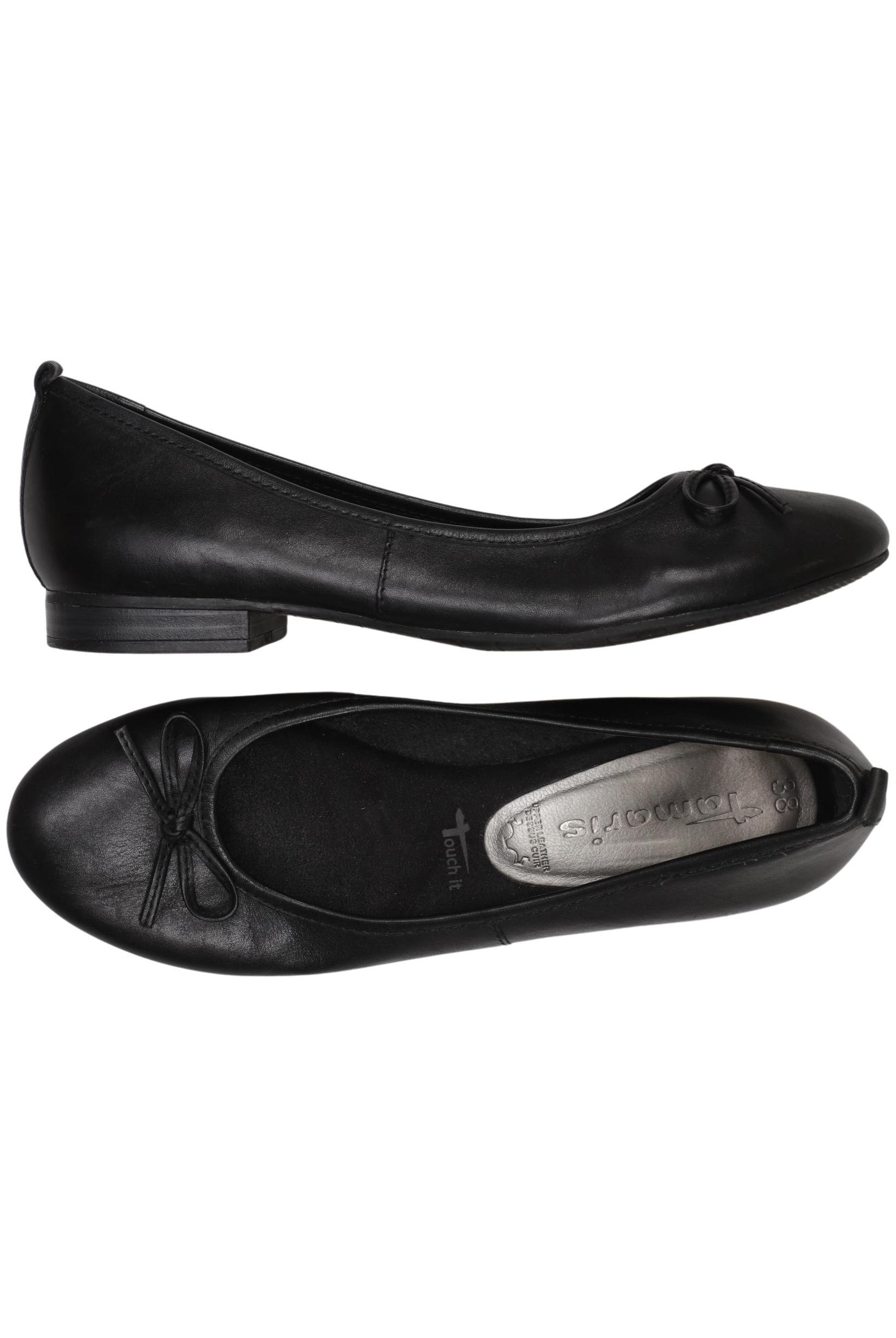 

Tamaris Damen Ballerinas, schwarz, Gr. 38